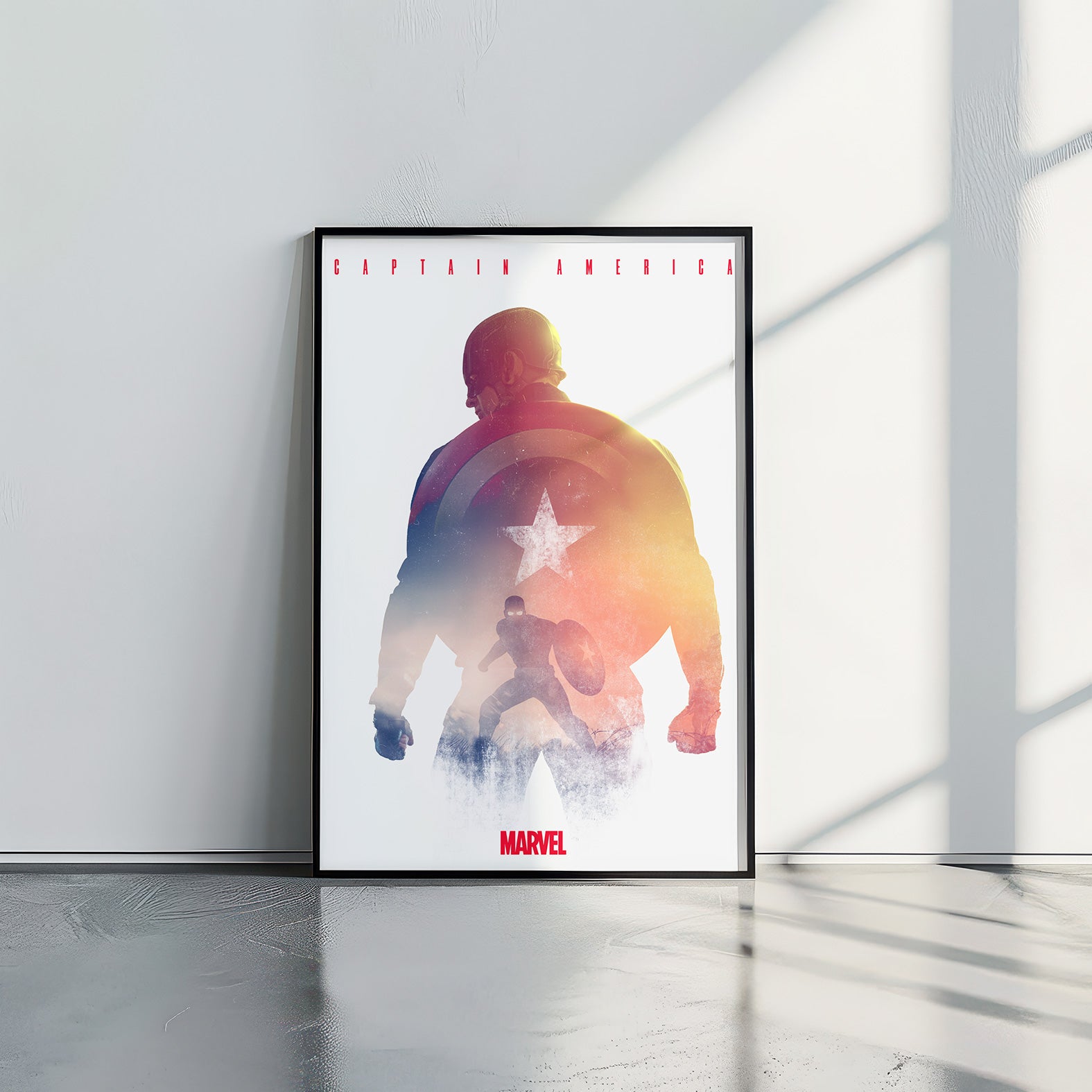 Captain America - תמונות לבית, לסלון ולמשרד