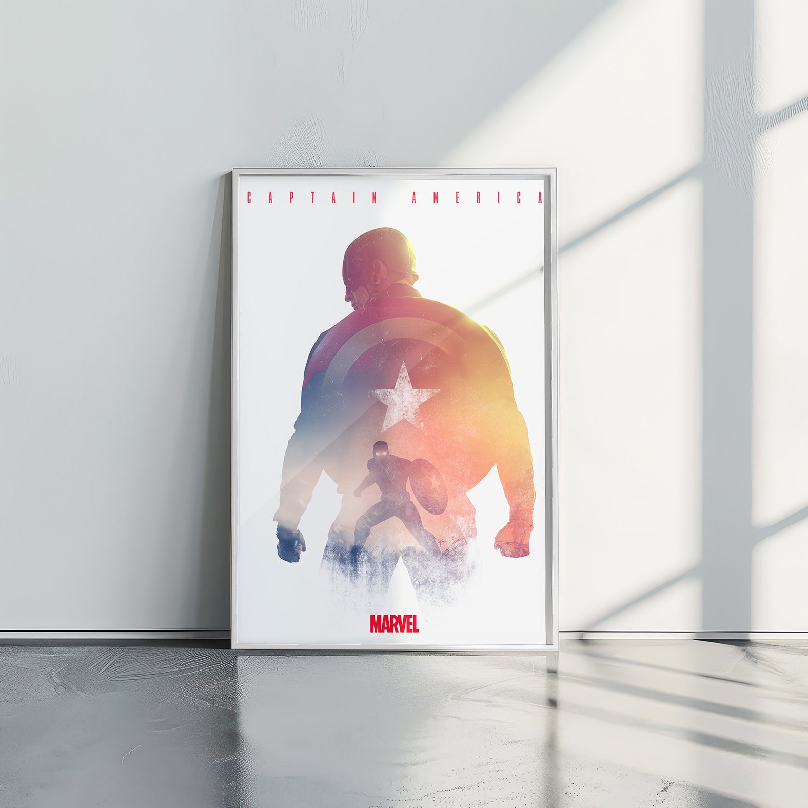 Captain America - תמונות לבית, לסלון ולמשרד