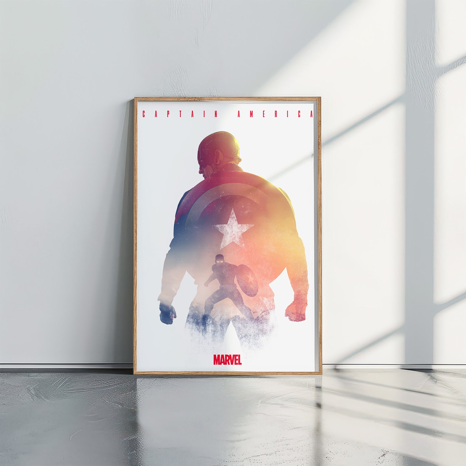 Captain America - תמונות לבית, לסלון ולמשרד
