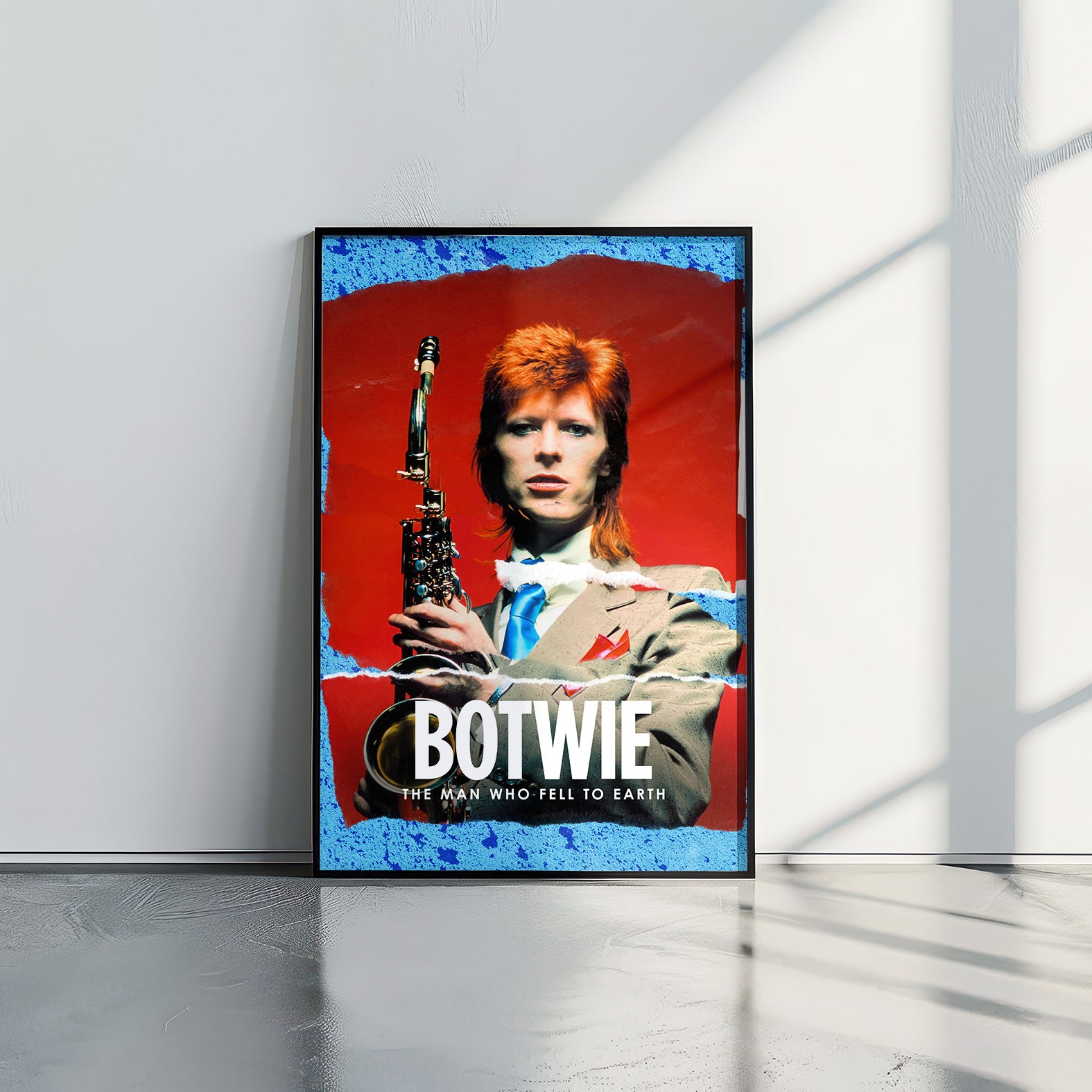 David Bowie RED - תמונות לבית, לסלון ולמשרד