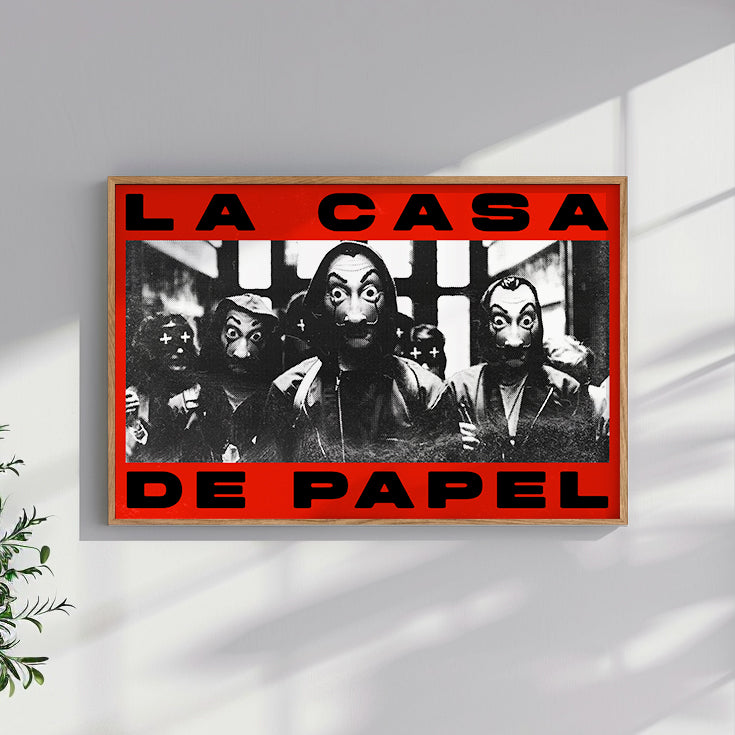 La casa de papel - תמונות לבית, לסלון ולמשרד