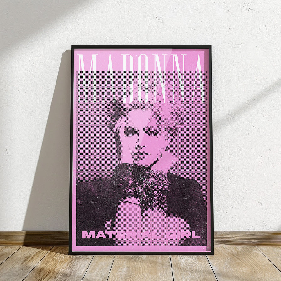 MADONNA Material Girl - תמונות לבית, לסלון ולמשרד