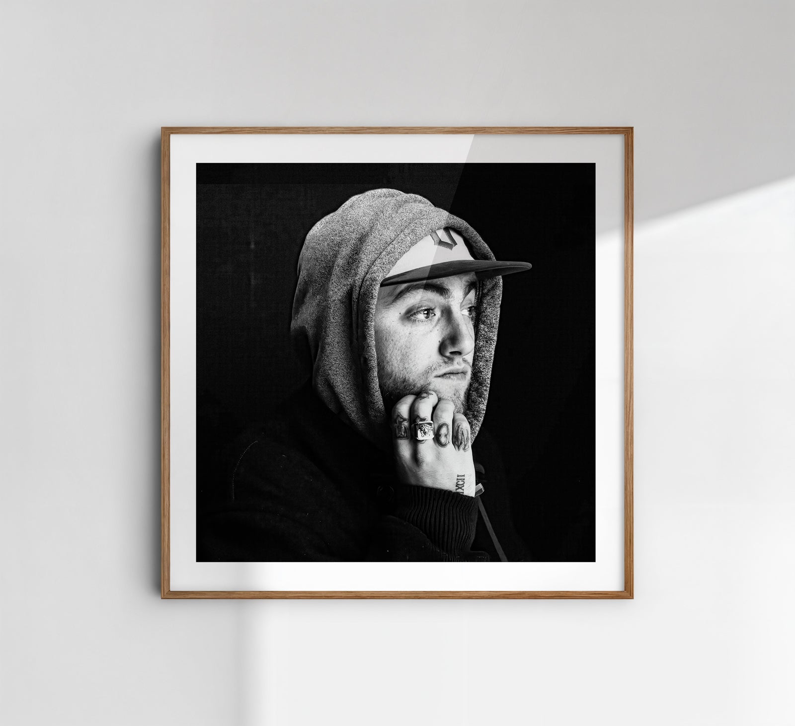 Mac Miller Black&White - תמונות לבית, לסלון ולמשרד