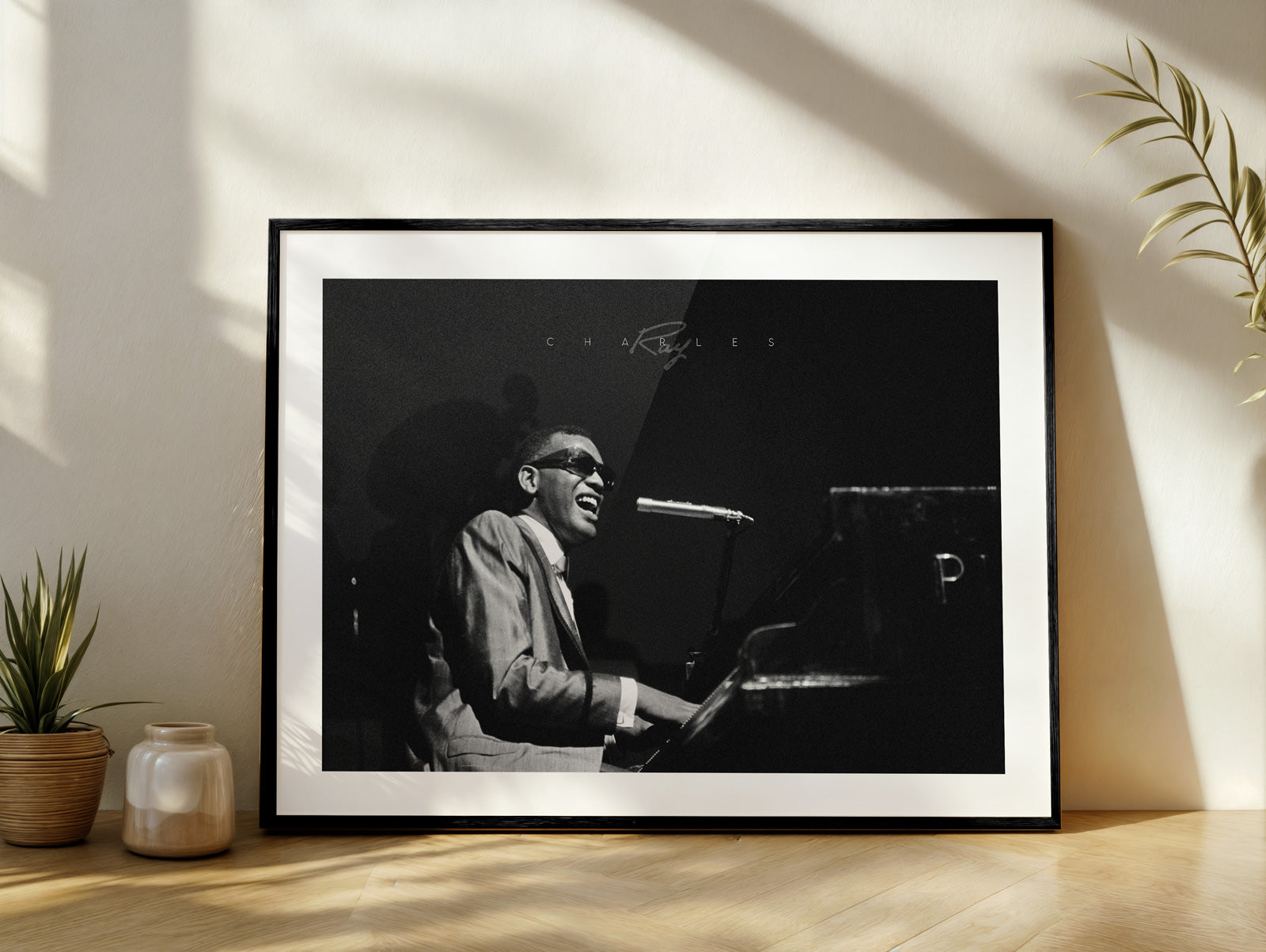 RAY CHARLES - תמונות לבית, לסלון ולמשרד