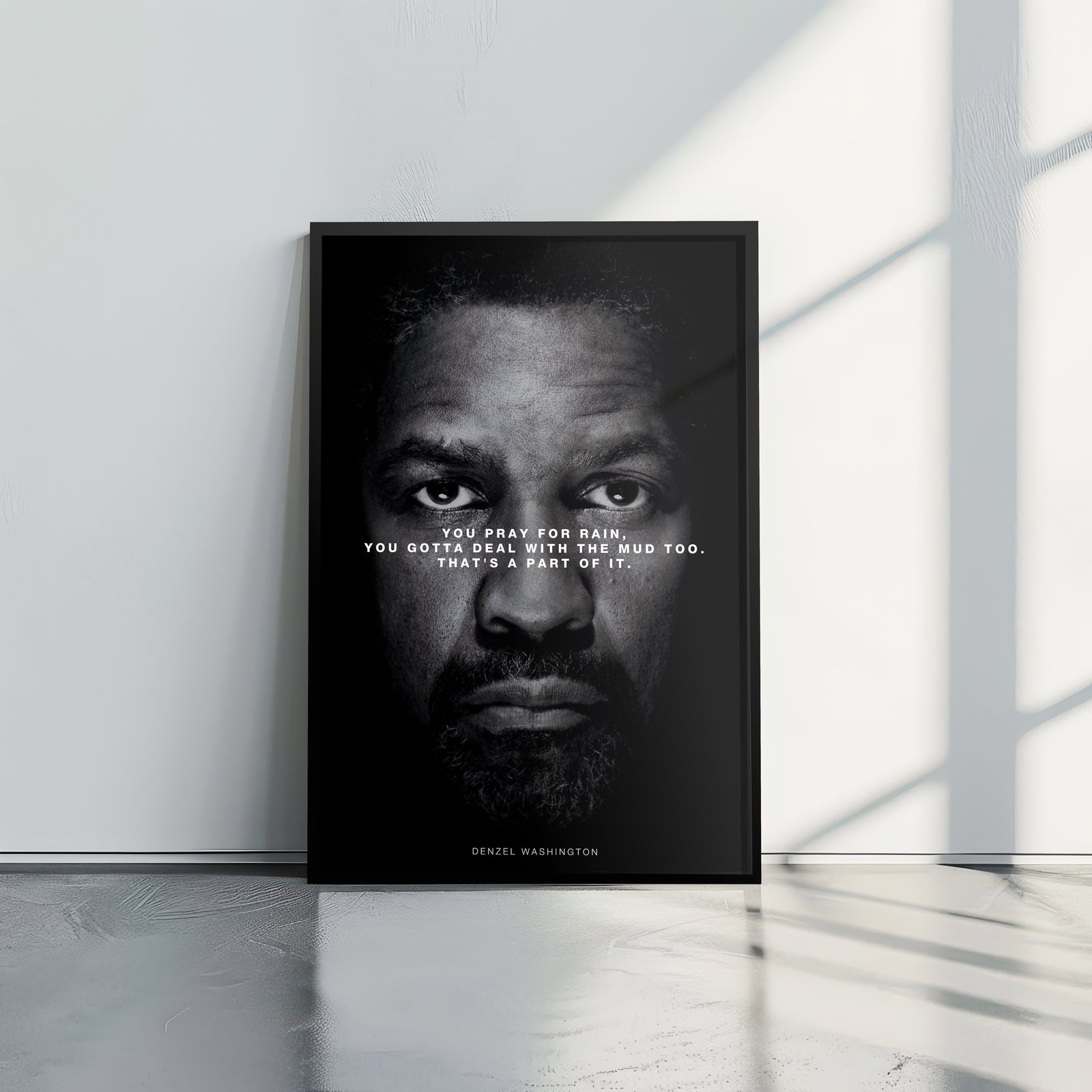 Denzel Washington Pray for rain - תמונות לבית, לסלון ולמשרד