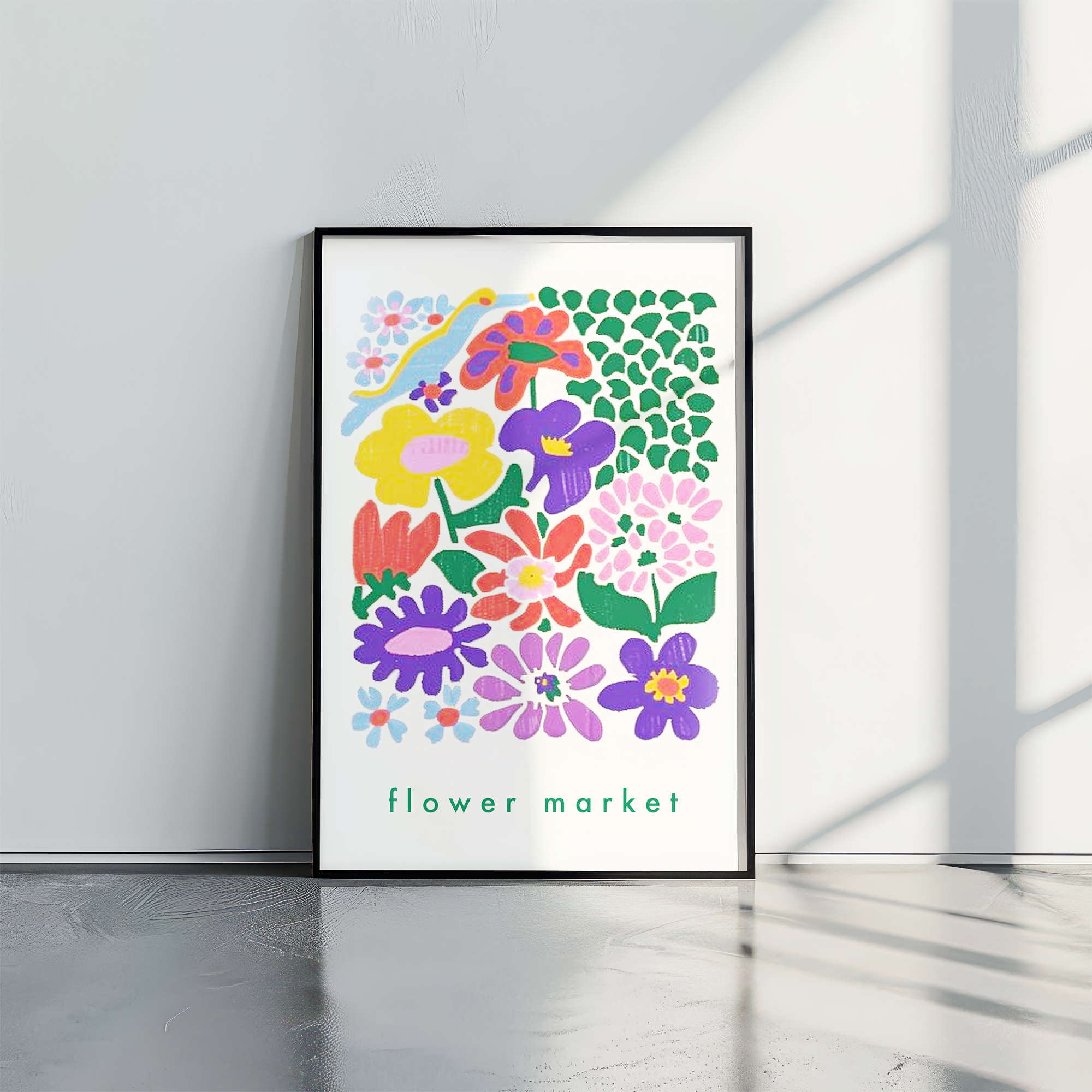 flower market - תמונות לבית, לסלון ולמשרד