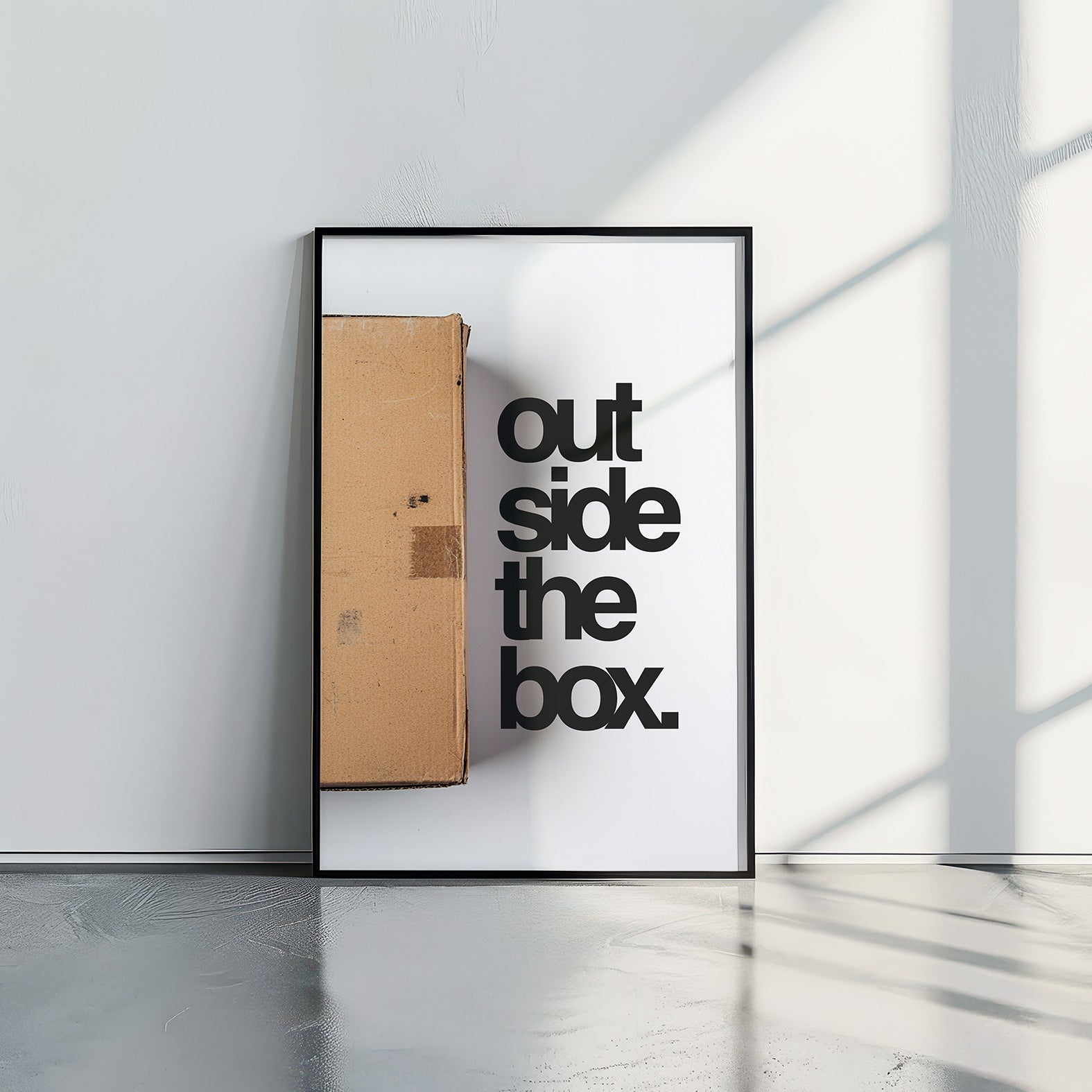 outside the box - תמונות לבית, לסלון ולמשרד