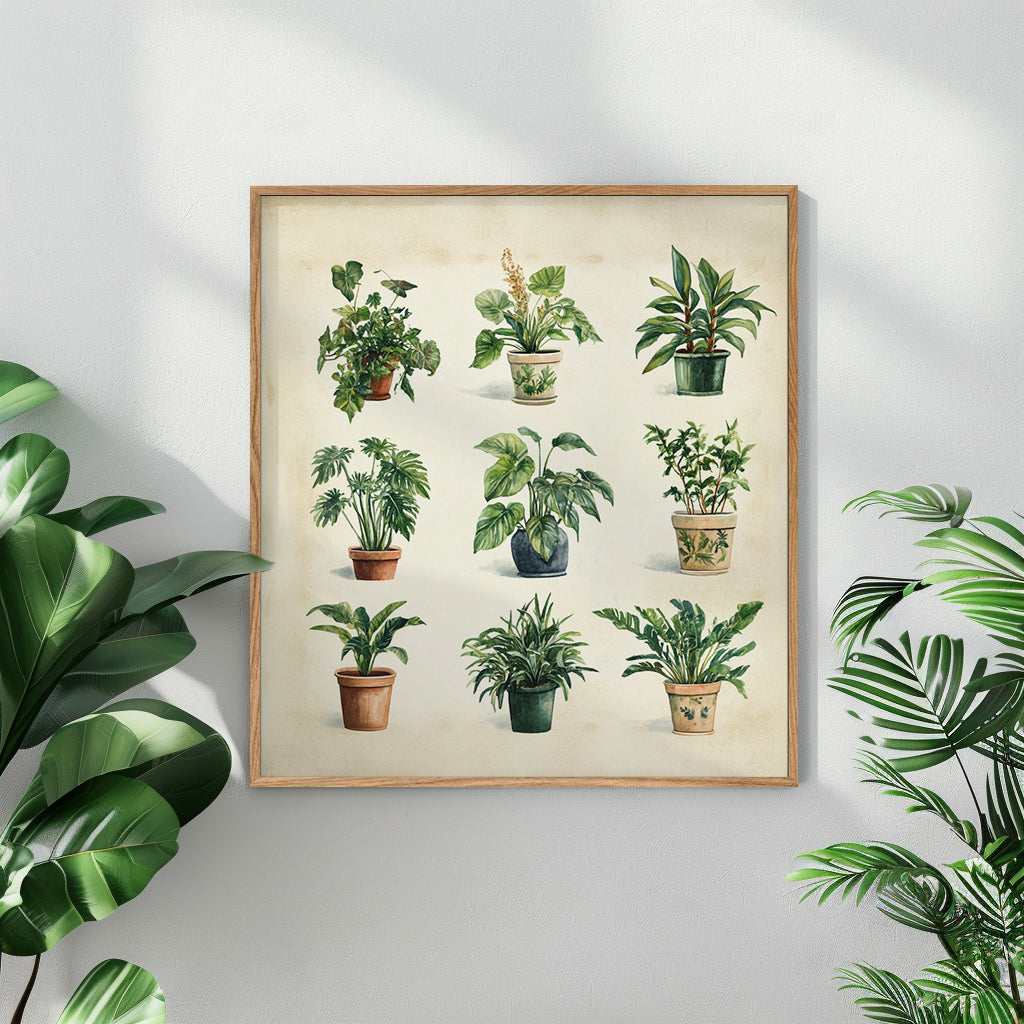 House Plants - תמונות לבית, לסלון ולמשרד