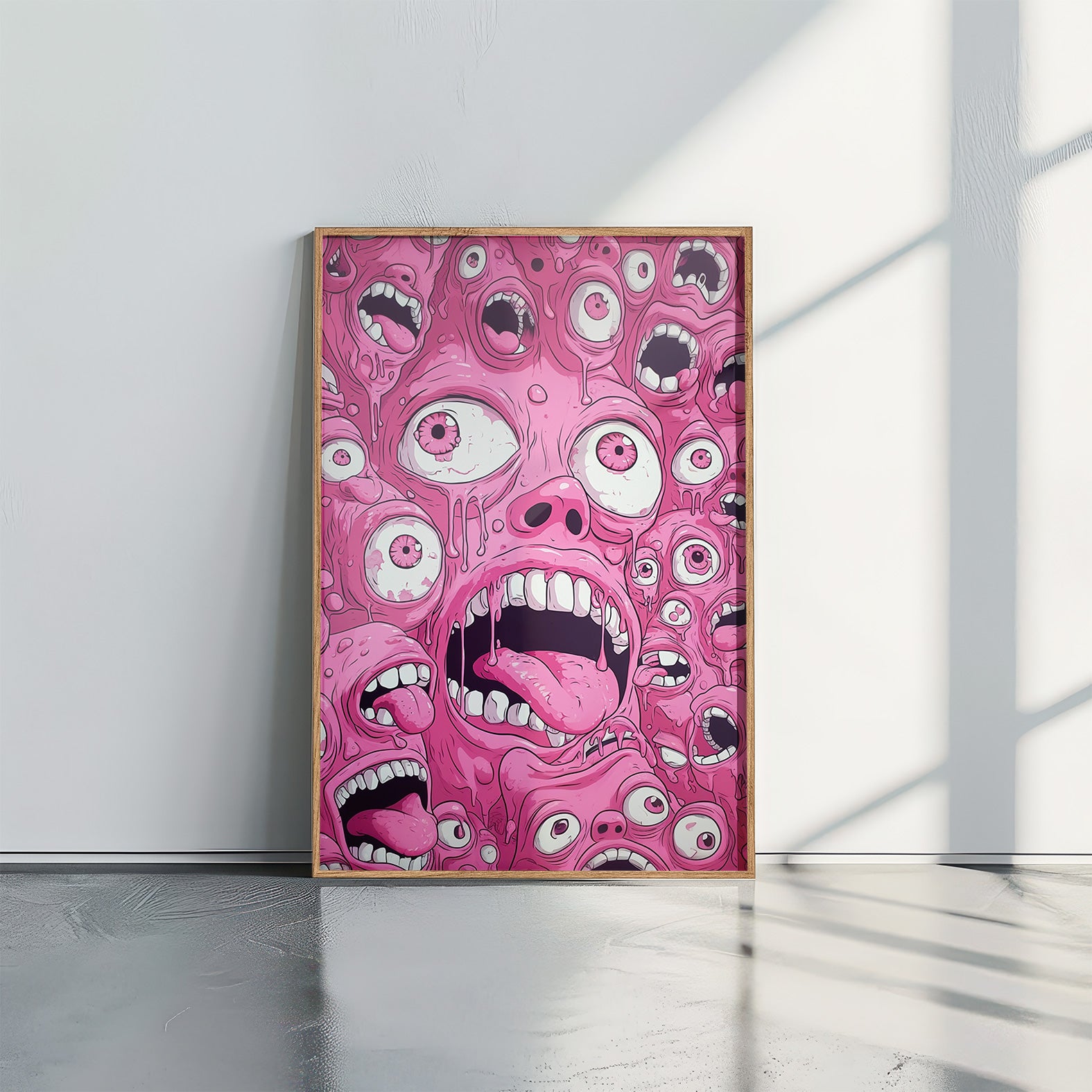 PINK MONSTER - תמונות לבית, לסלון ולמשרד