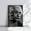 Albert Einstein BW - תמונות לבית, לסלון ולמשרד