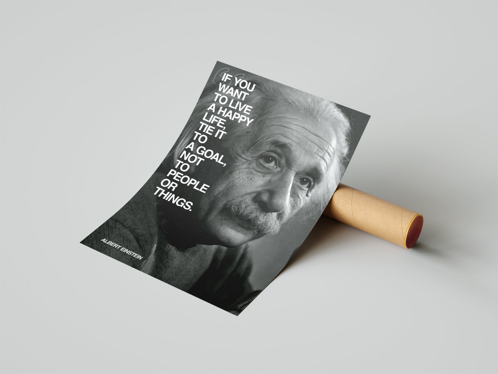 Albert Einstein BW - תמונות לבית, לסלון ולמשרד
