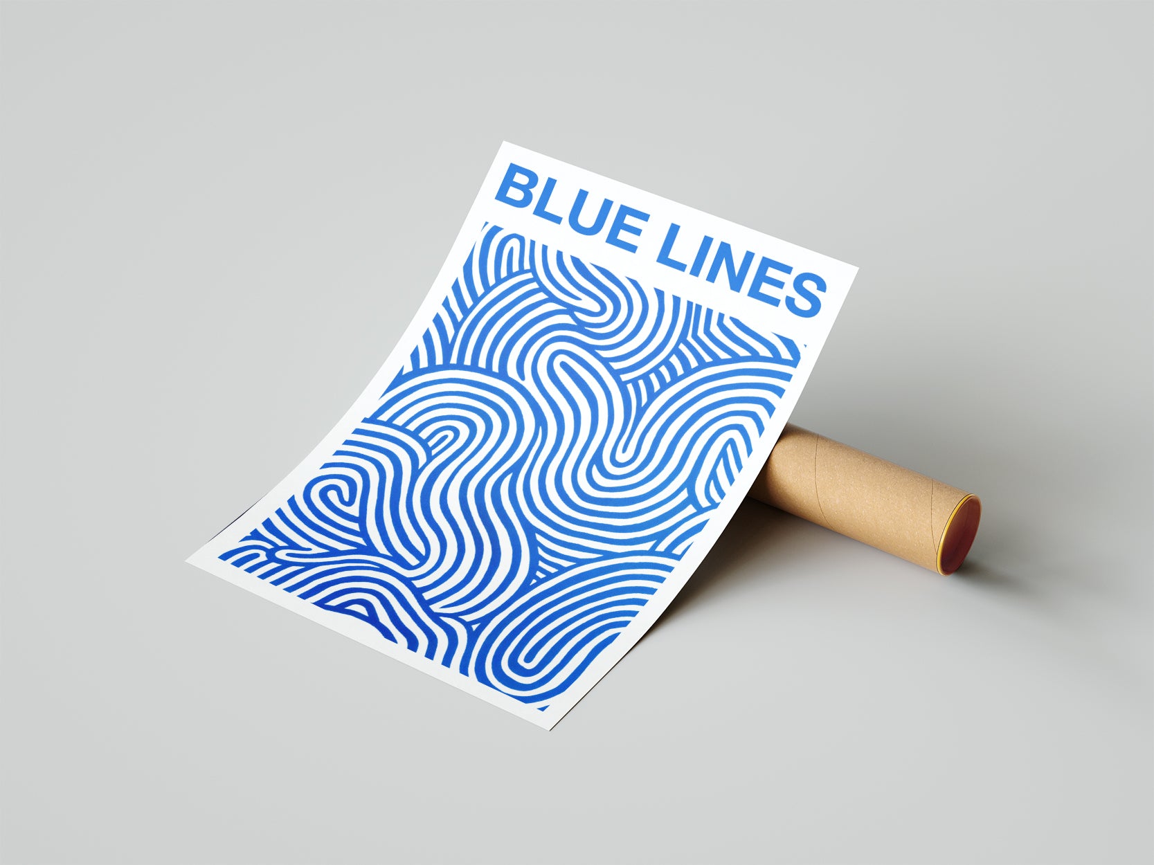 BLUE LINES - תמונות לבית, לסלון ולמשרד