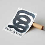 BLUE WAVES JAPAN - תמונות לבית, לסלון ולמשרד