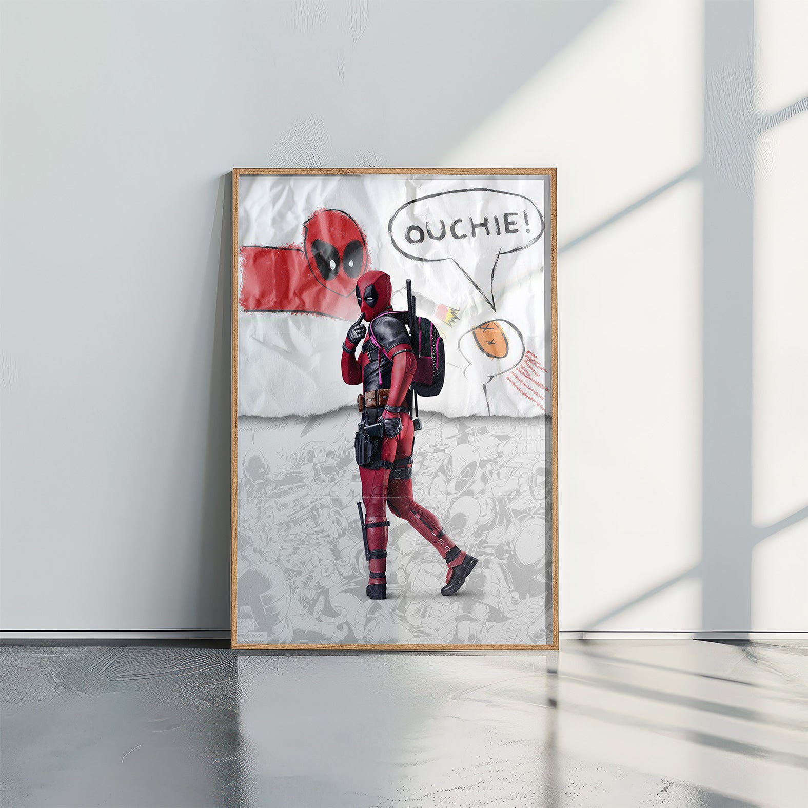 DEADPOOL OOUCHI! - תמונות לבית, לסלון ולמשרד