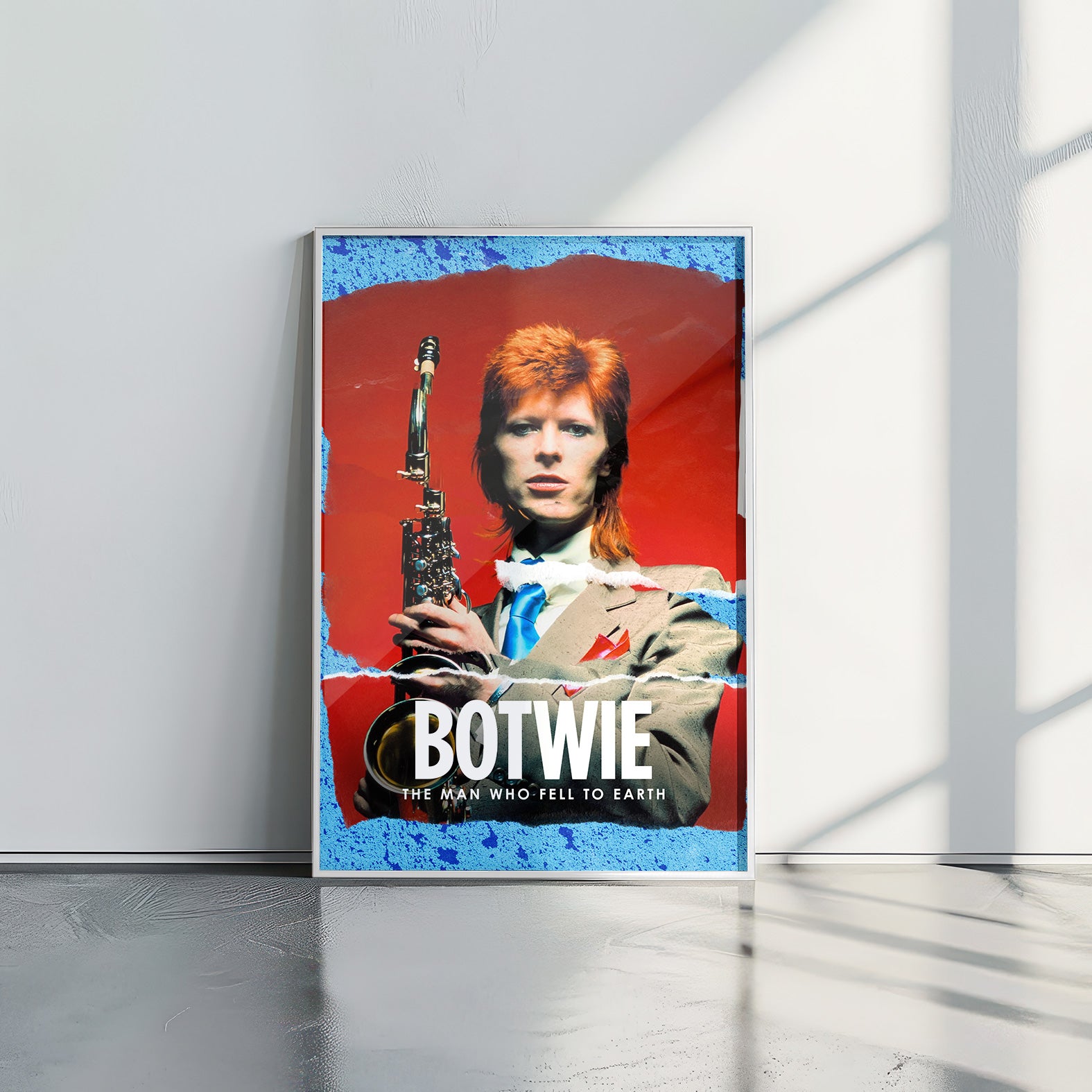 David Bowie RED - תמונות לבית, לסלון ולמשרד