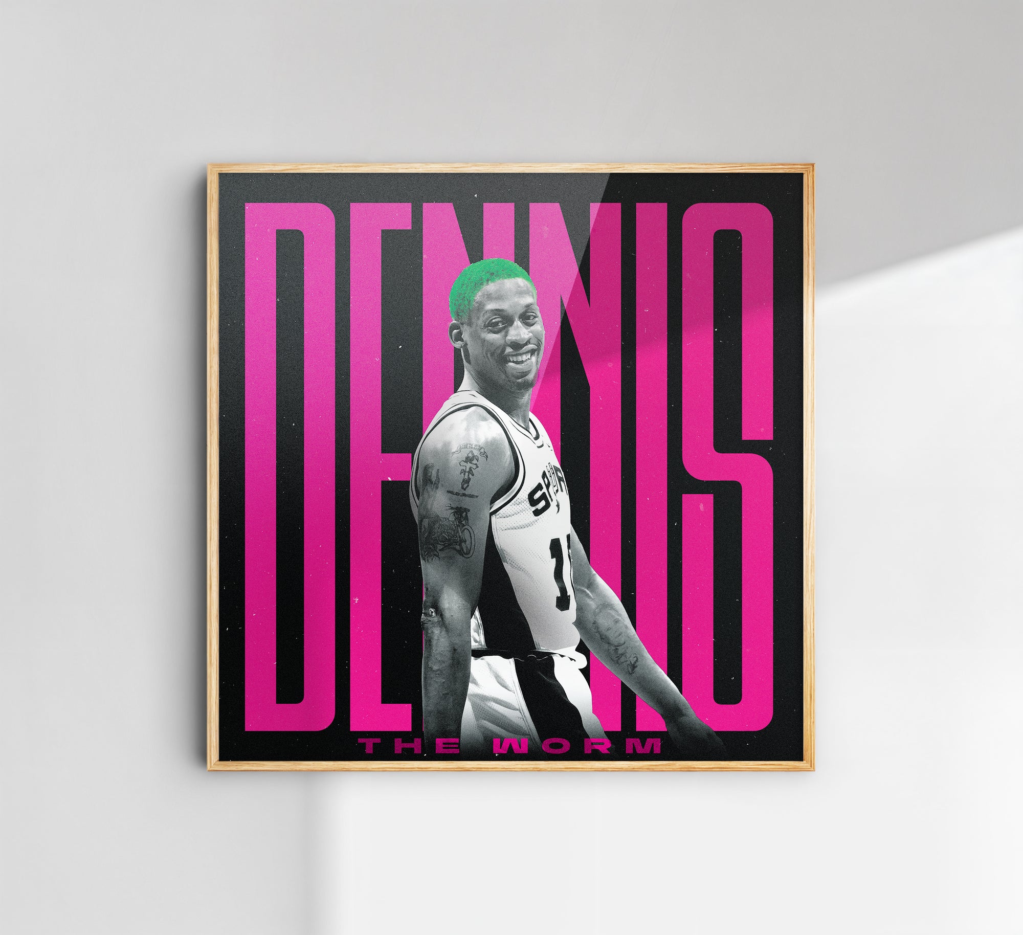 Dennis Rodamn The WORM - תמונות לבית, לסלון ולמשרד