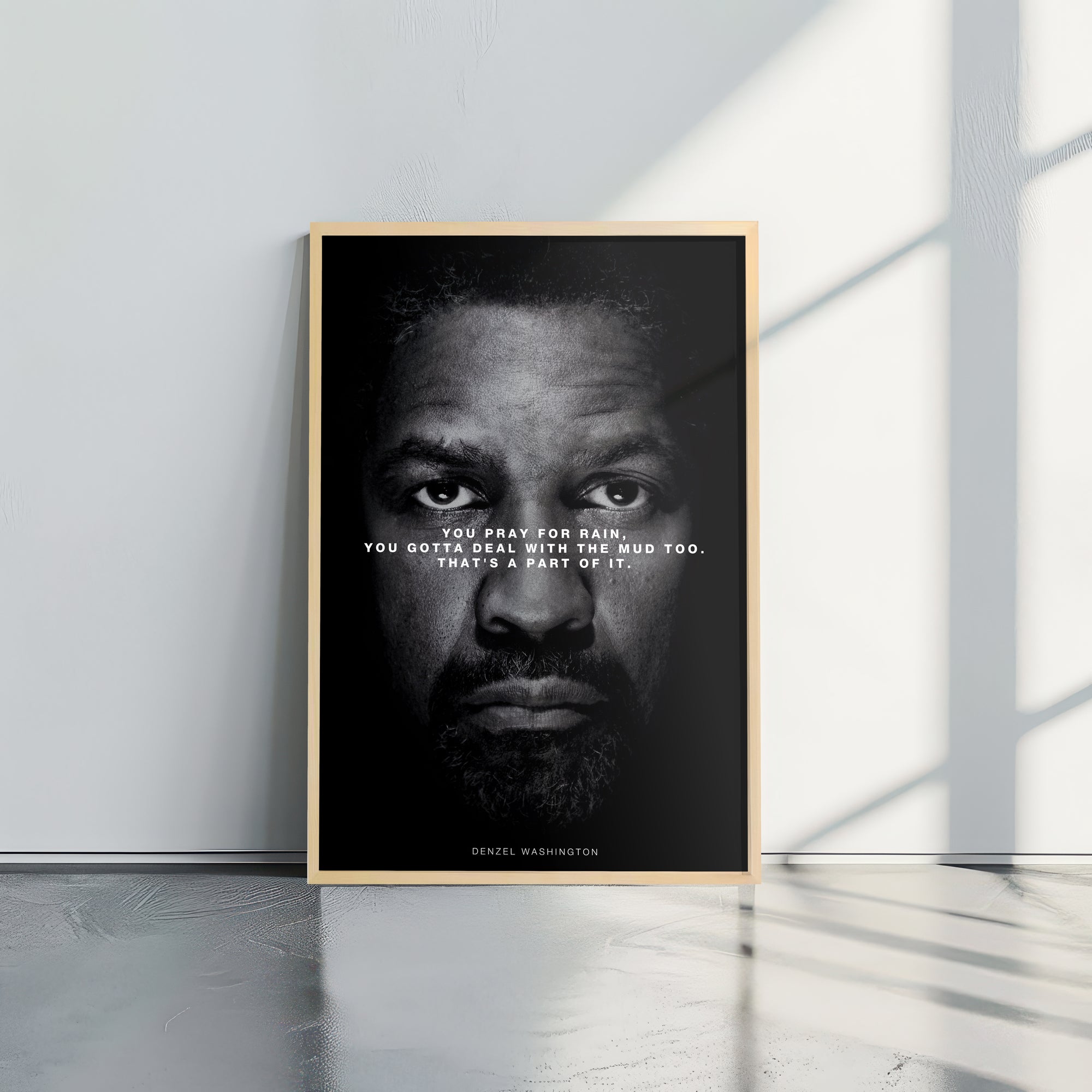 Denzel Washington Pray for rain - תמונות לבית, לסלון ולמשרד