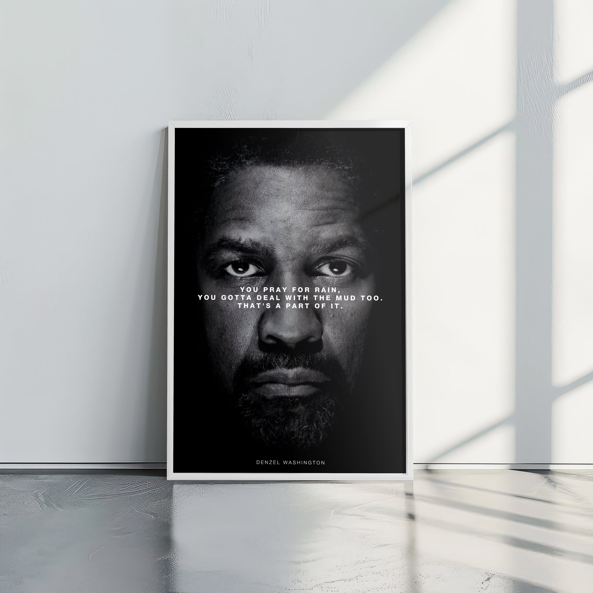 Denzel Washington Pray for rain - תמונות לבית, לסלון ולמשרד