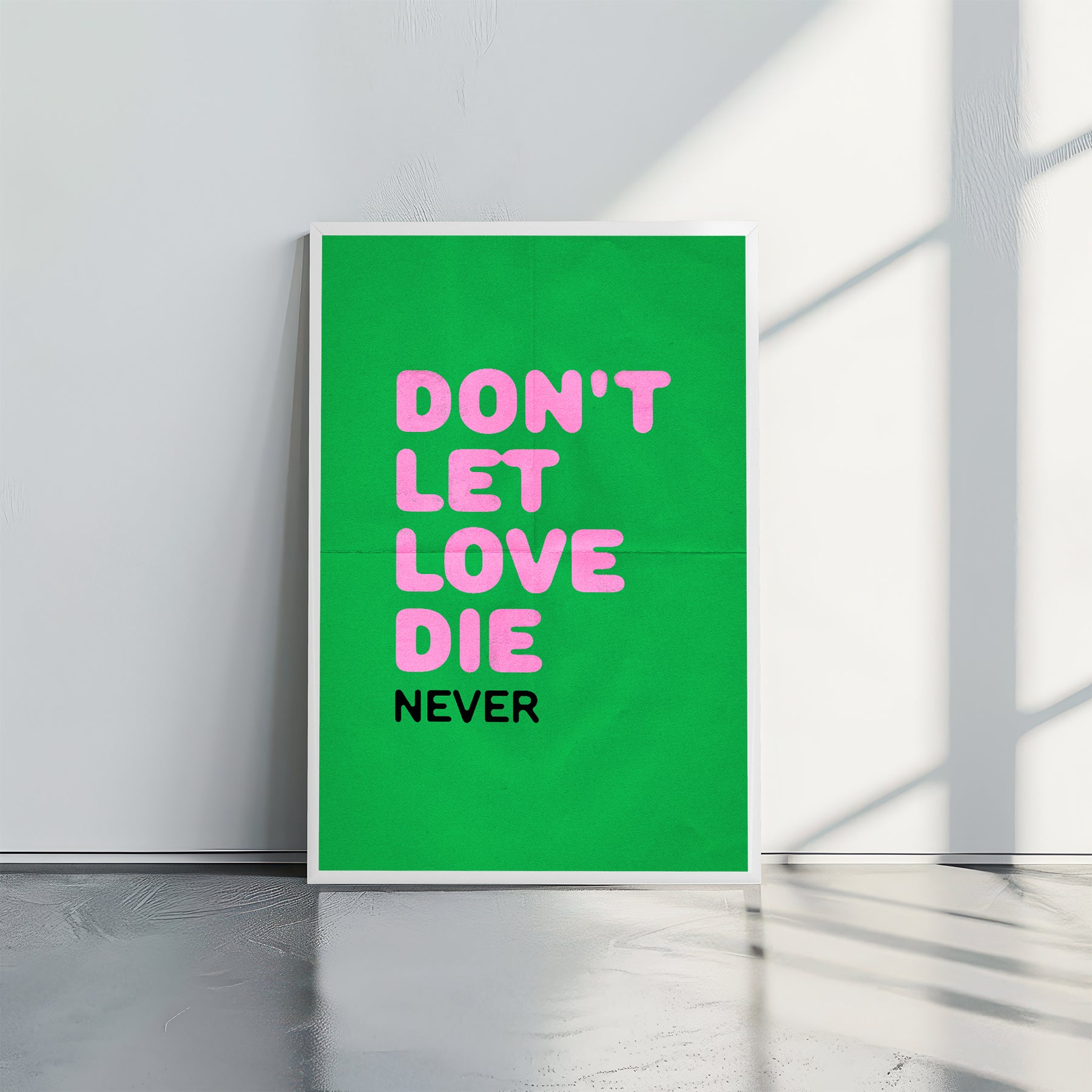 Don't Let Love Die - תמונות לבית, לסלון ולמשרד