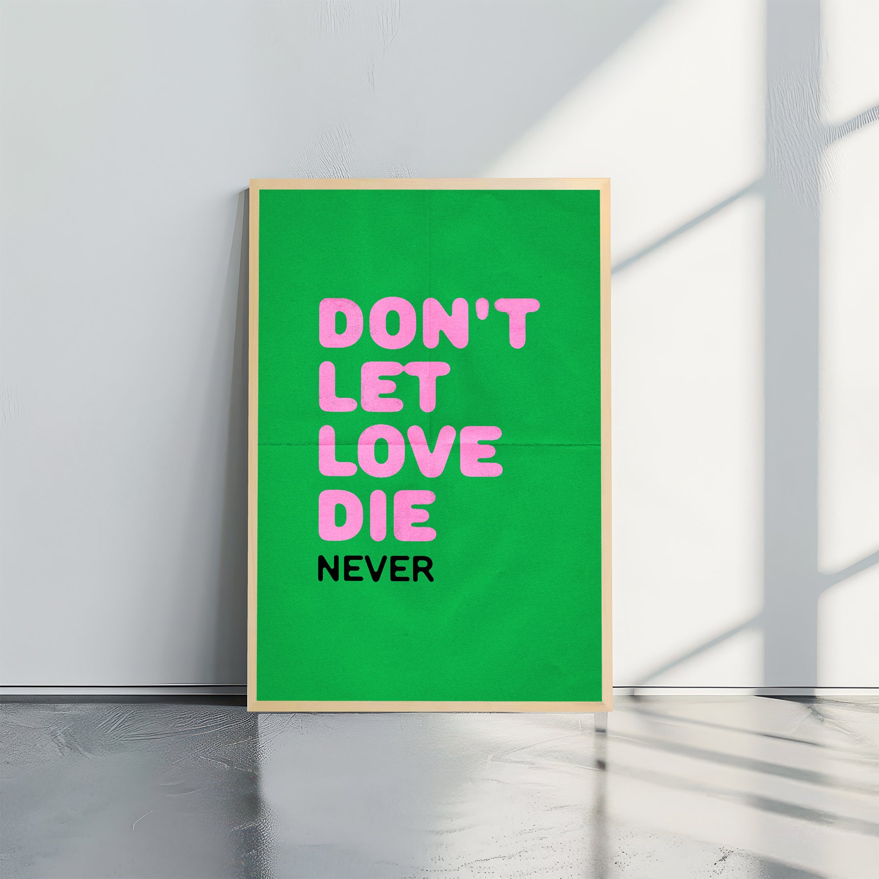 Don't Let Love Die - תמונות לבית, לסלון ולמשרד