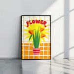 FLOWER - תמונות לבית, לסלון ולמשרד
