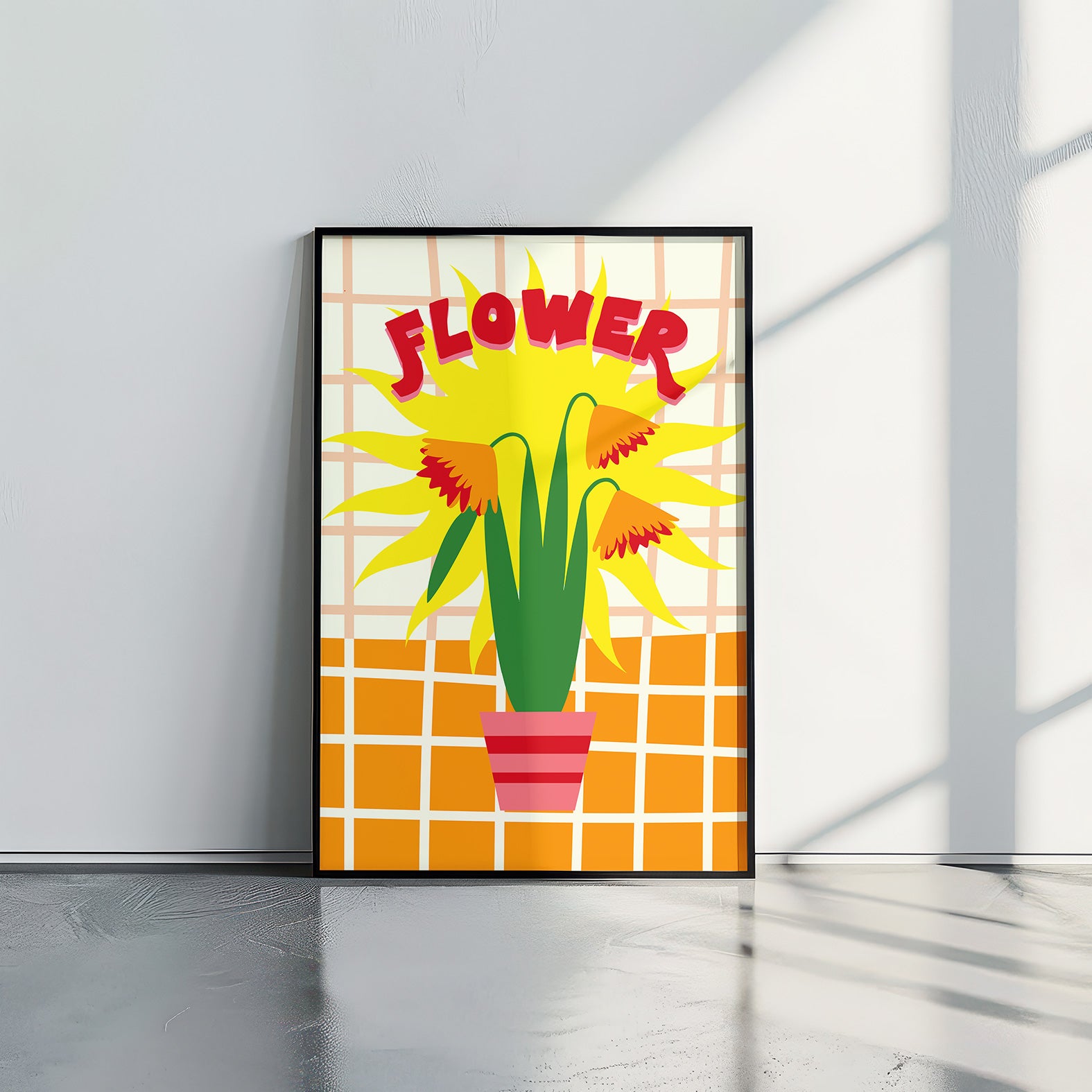 FLOWER - תמונות לבית, לסלון ולמשרד