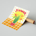 FLOWER - תמונות לבית, לסלון ולמשרד