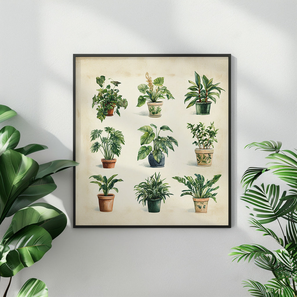 House Plants - תמונות לבית, לסלון ולמשרד