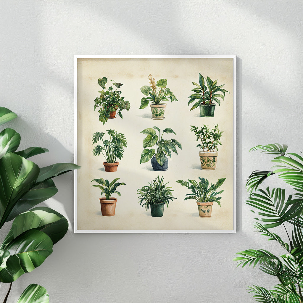 House Plants - תמונות לבית, לסלון ולמשרד