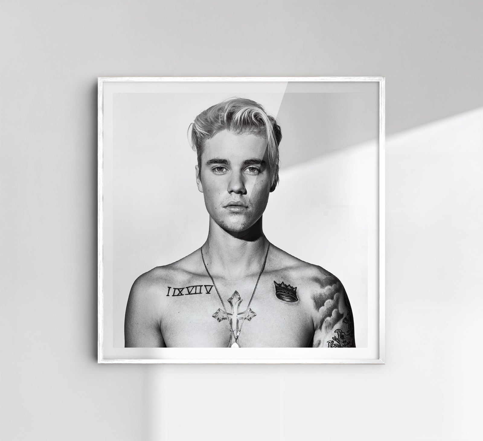 Justin Bieber Portrait - תמונות לבית, לסלון ולמשרד