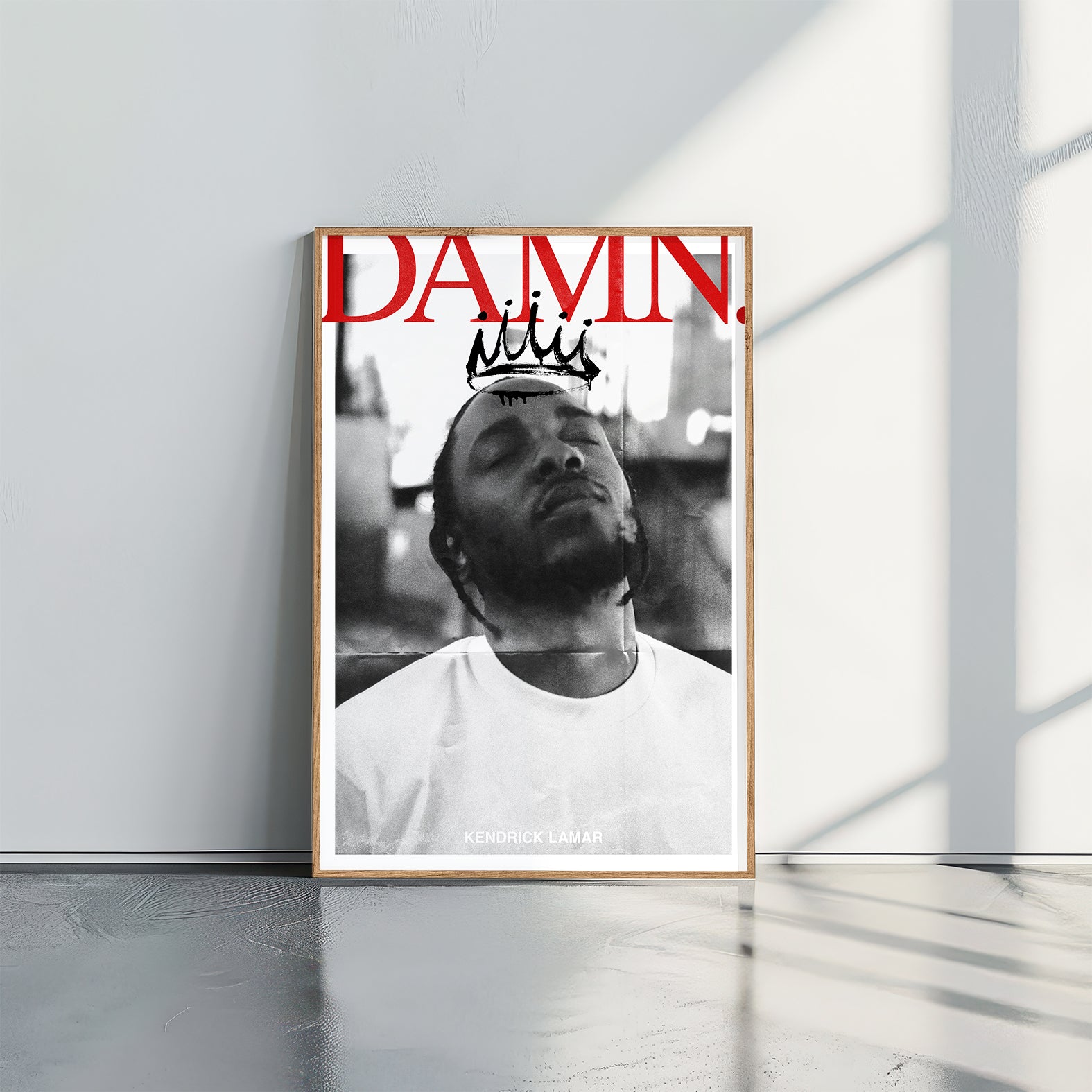 Kendrick Lamar DAMN. - תמונות לבית, לסלון ולמשרד