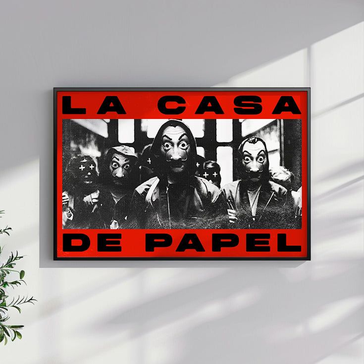 La casa de papel - תמונות לבית, לסלון ולמשרד