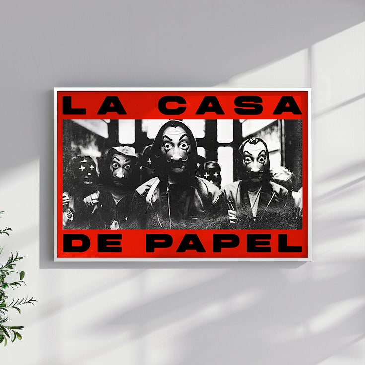 La casa de papel - תמונות לבית, לסלון ולמשרד