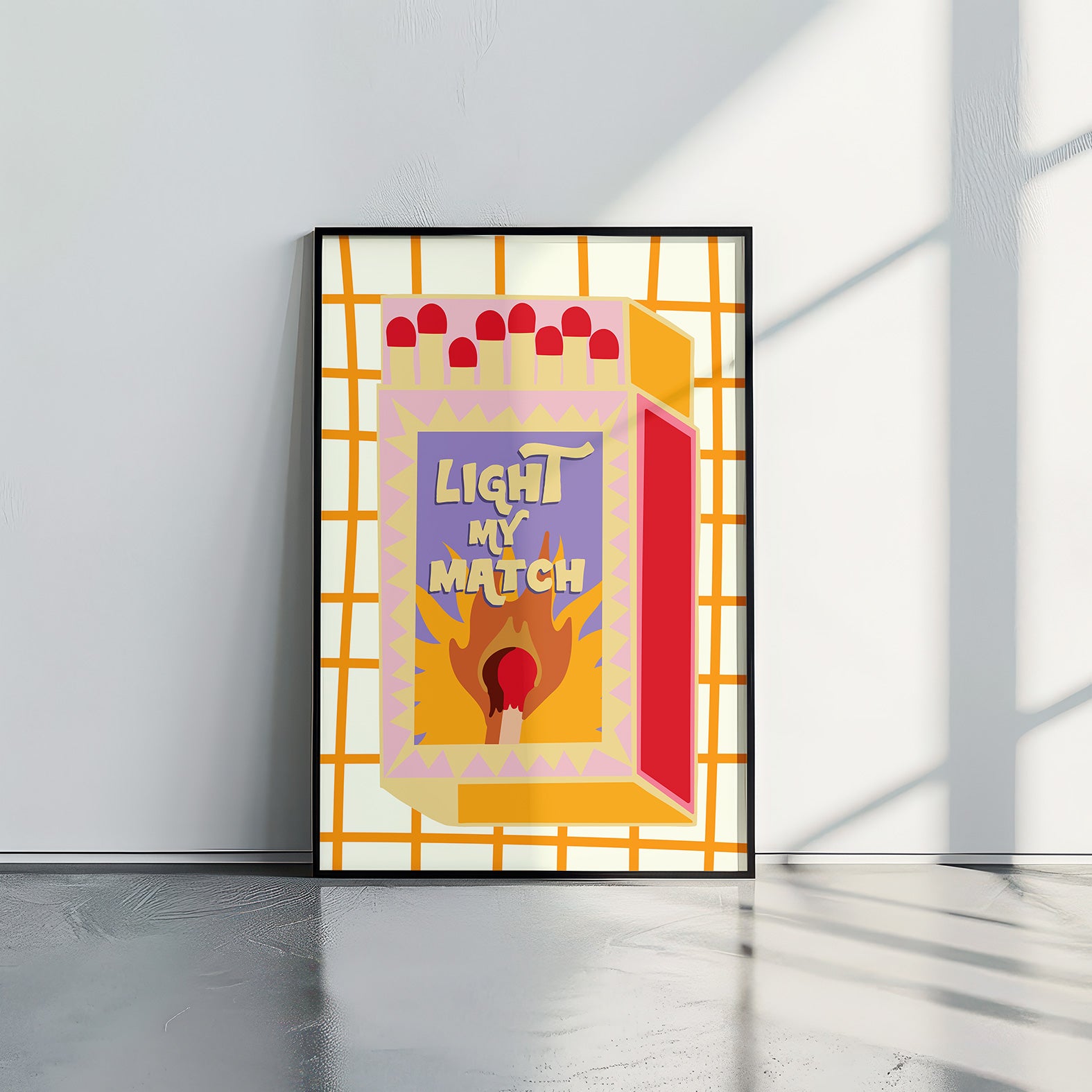 Light My Match - תמונות לבית, לסלון ולמשרד