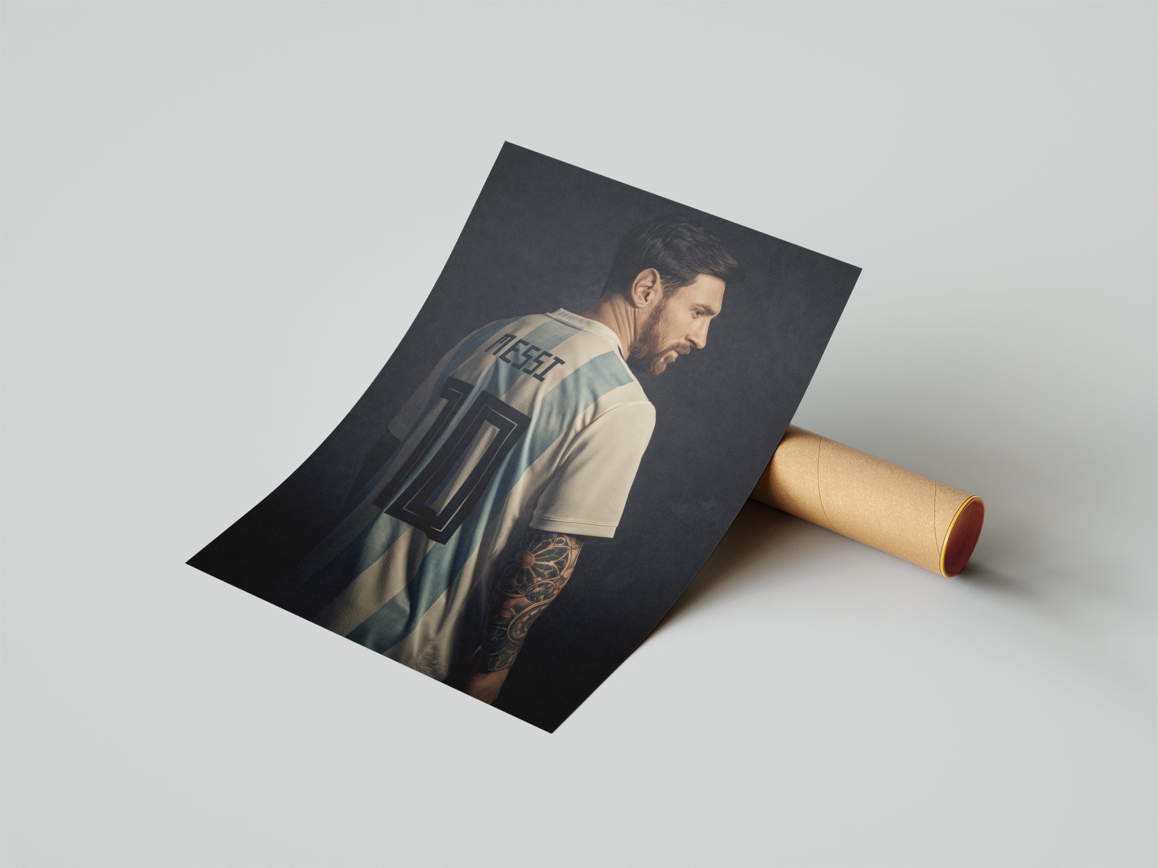 Lionel Messi portrait - תמונות לבית, לסלון ולמשרד