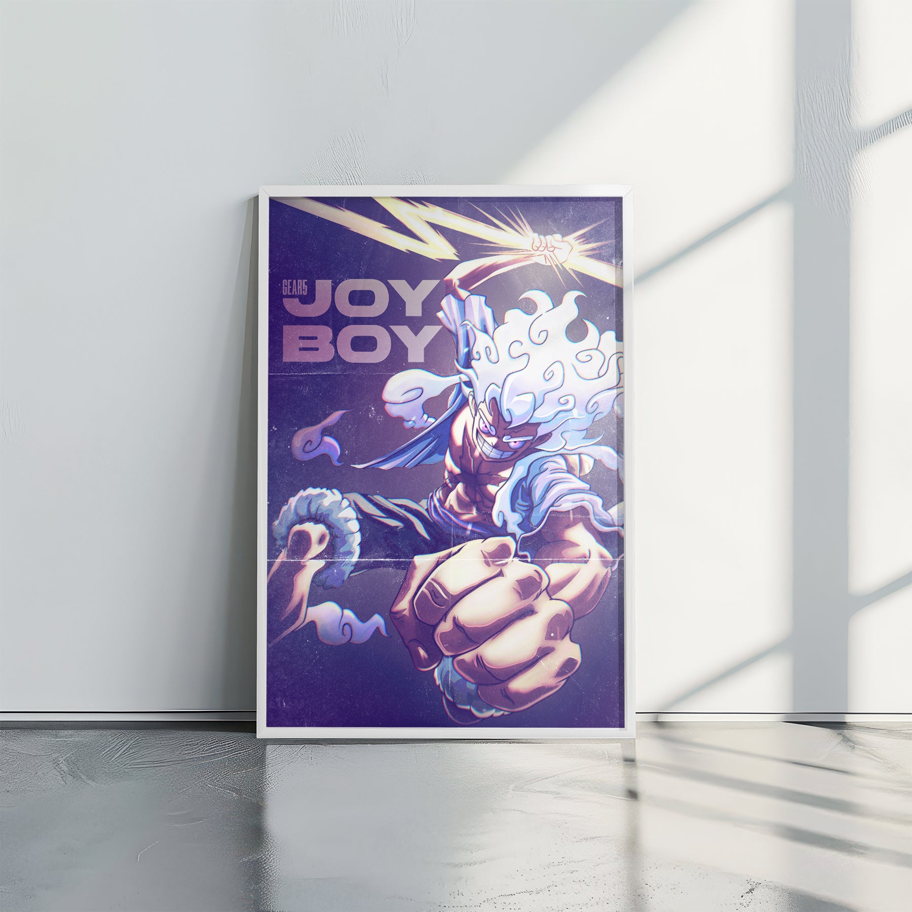 Luffy GEAR5 JOY BOY - תמונות לבית, לסלון ולמשרד