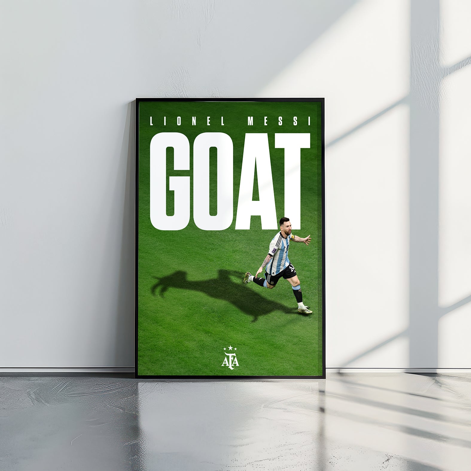 MESSI THE GOAT - תמונות לבית, לסלון ולמשרד