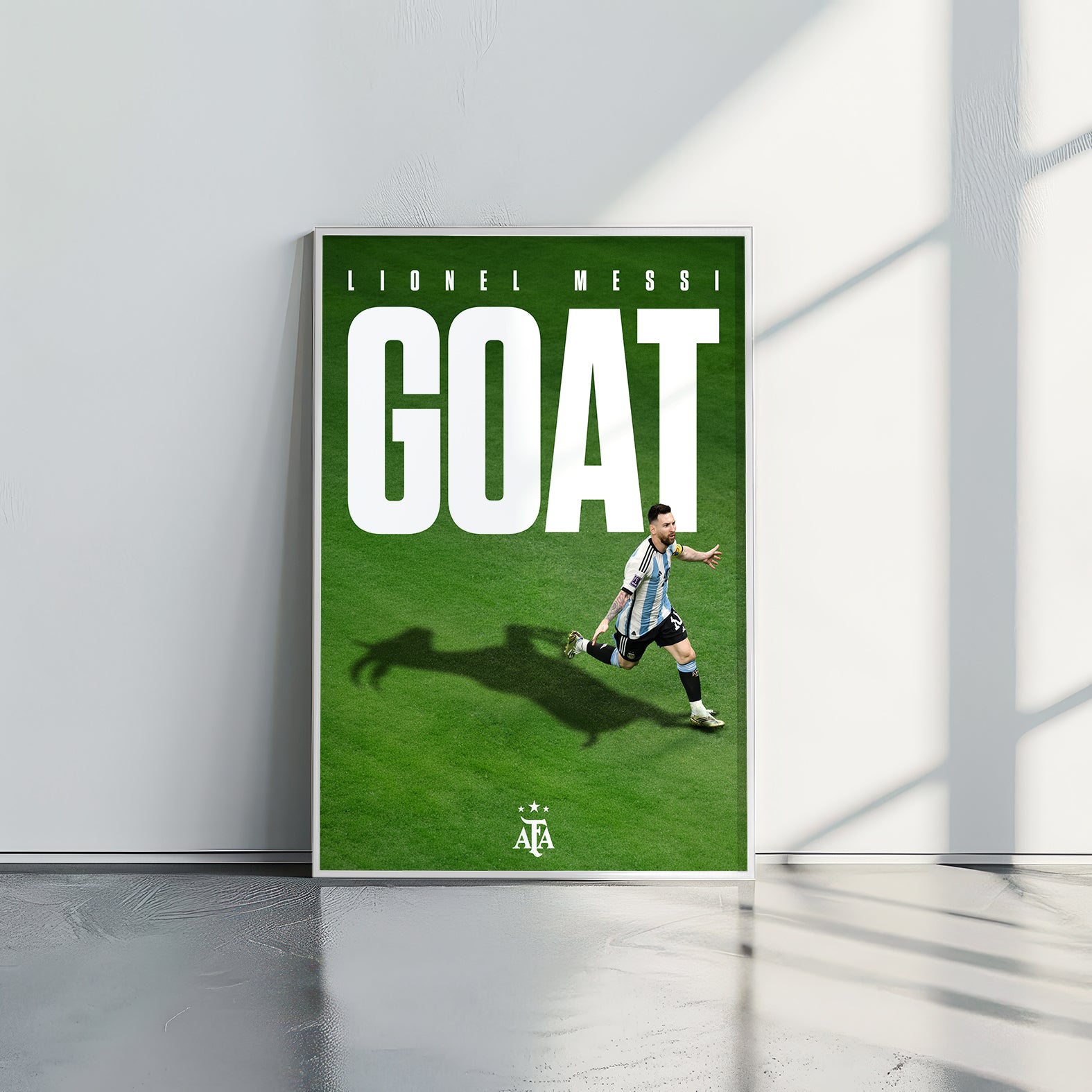 MESSI THE GOAT - תמונות לבית, לסלון ולמשרד
