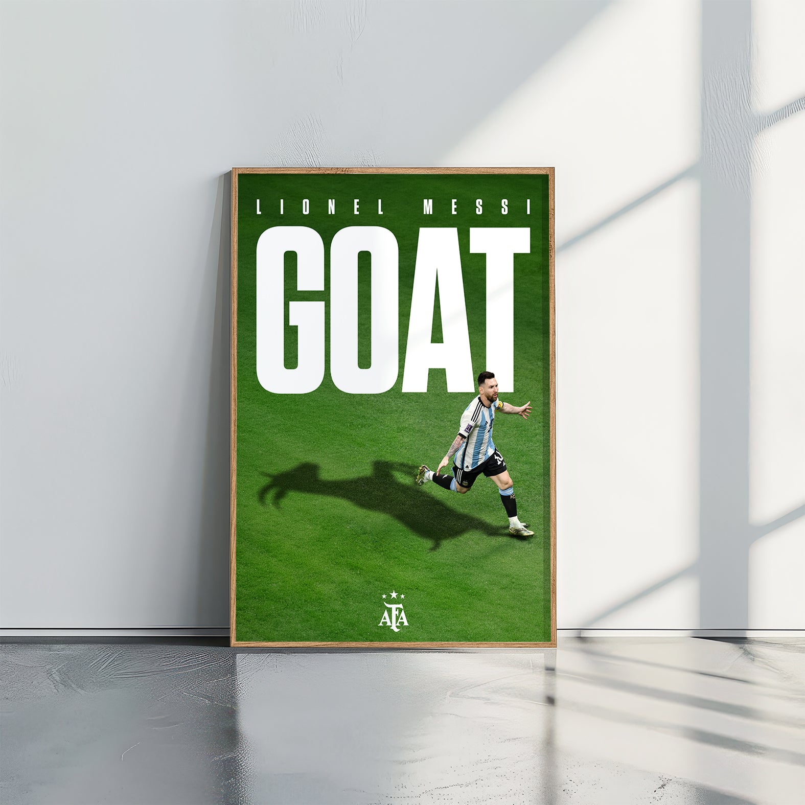 MESSI THE GOAT - תמונות לבית, לסלון ולמשרד