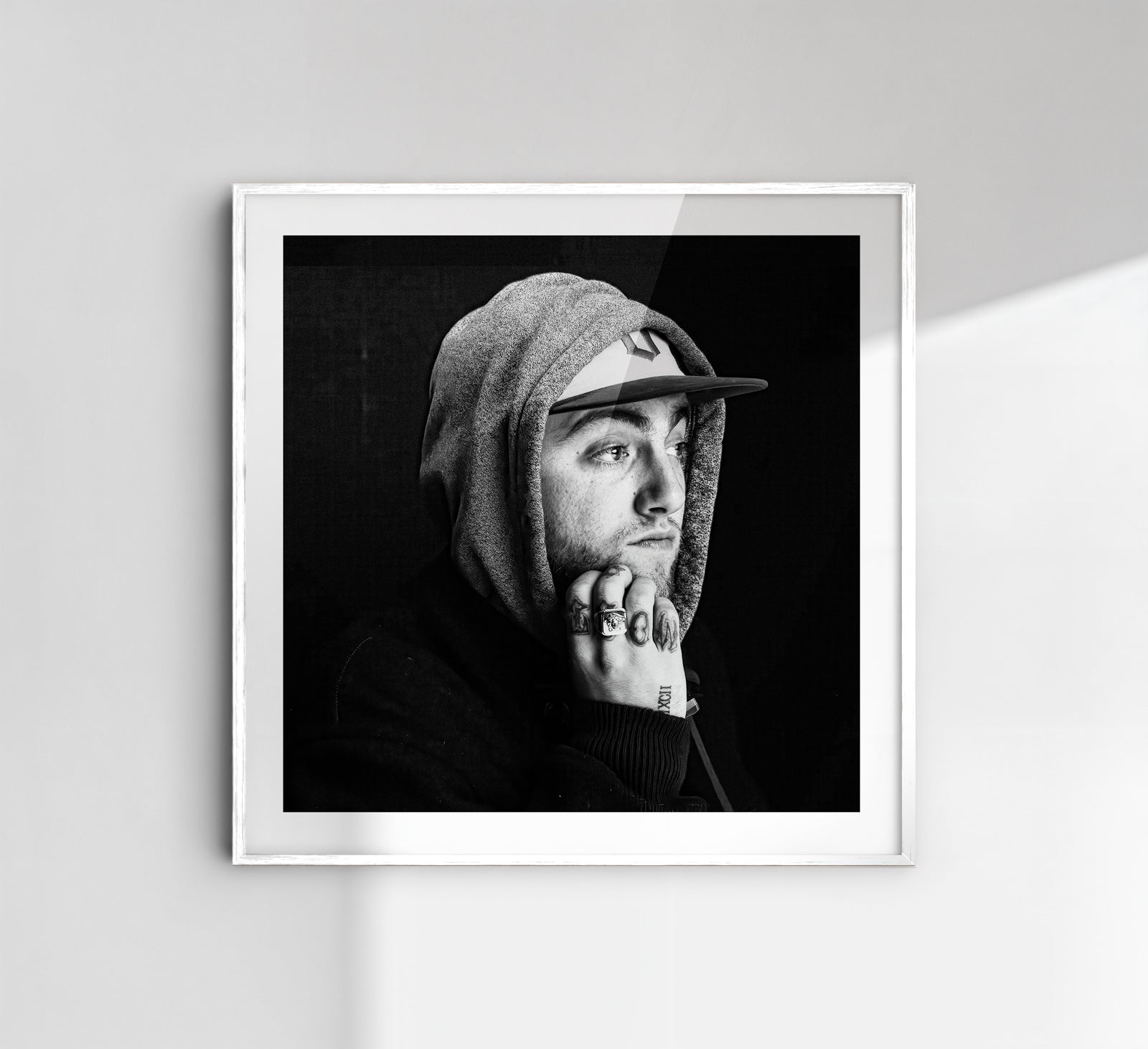Mac Miller Black&White - תמונות לבית, לסלון ולמשרד