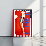Marilyn Monroe ALL AMERICAN - תמונות לבית, לסלון ולמשרד