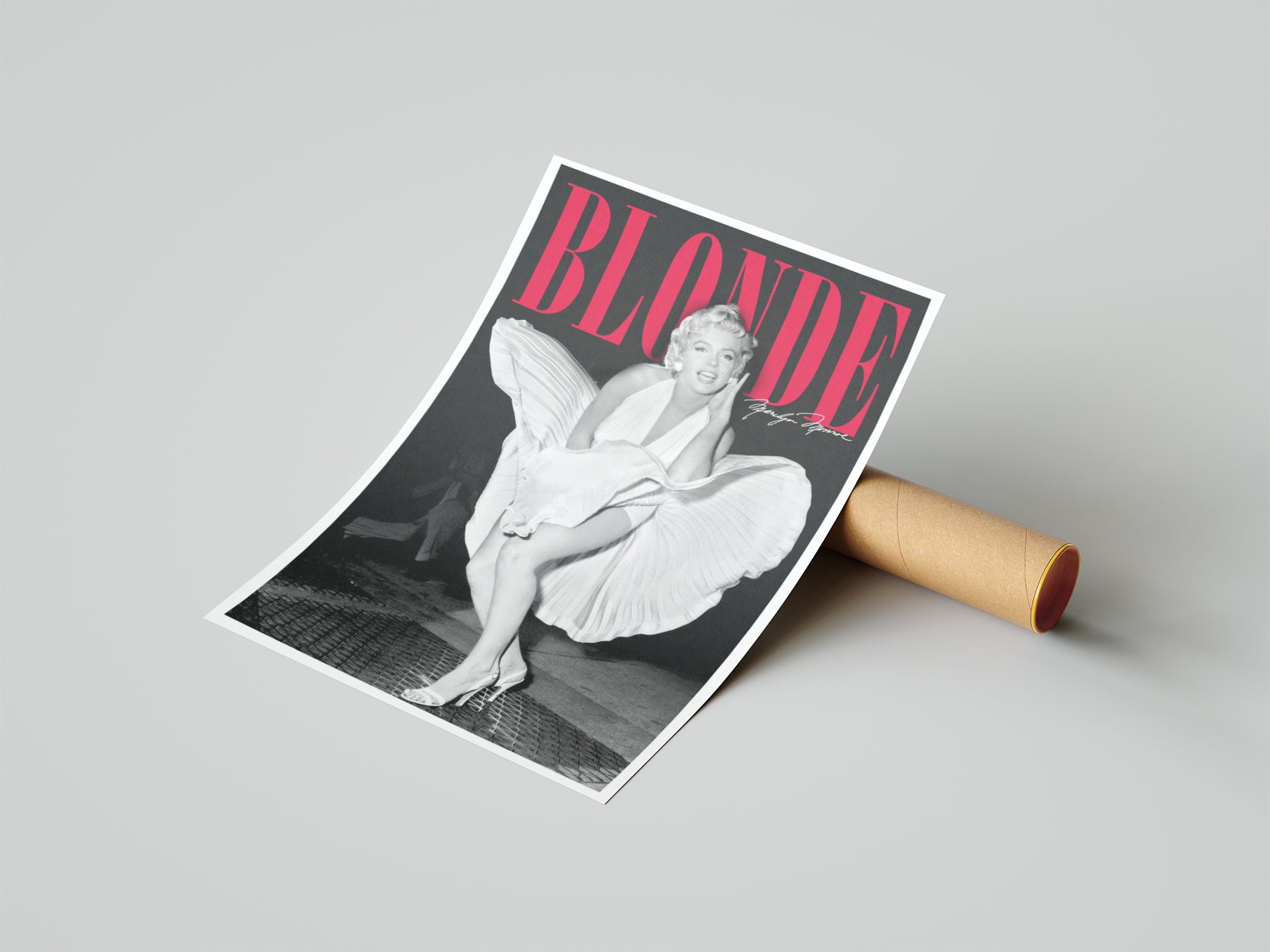 Marilyn Monroe BLONDE - תמונות לבית, לסלון ולמשרד