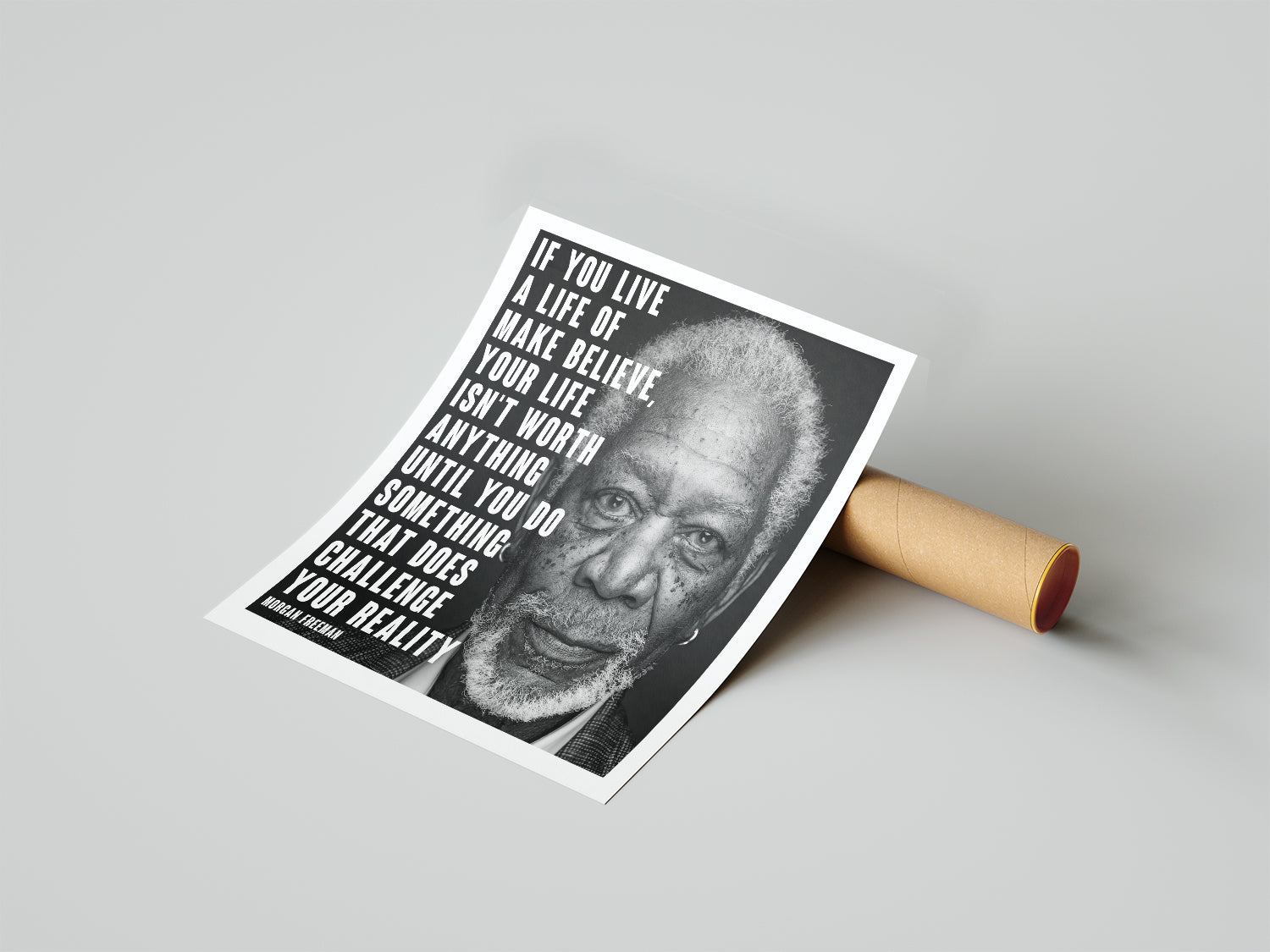 Morgan Freeman Challenge Your Reality - תמונות לבית, לסלון ולמשרד