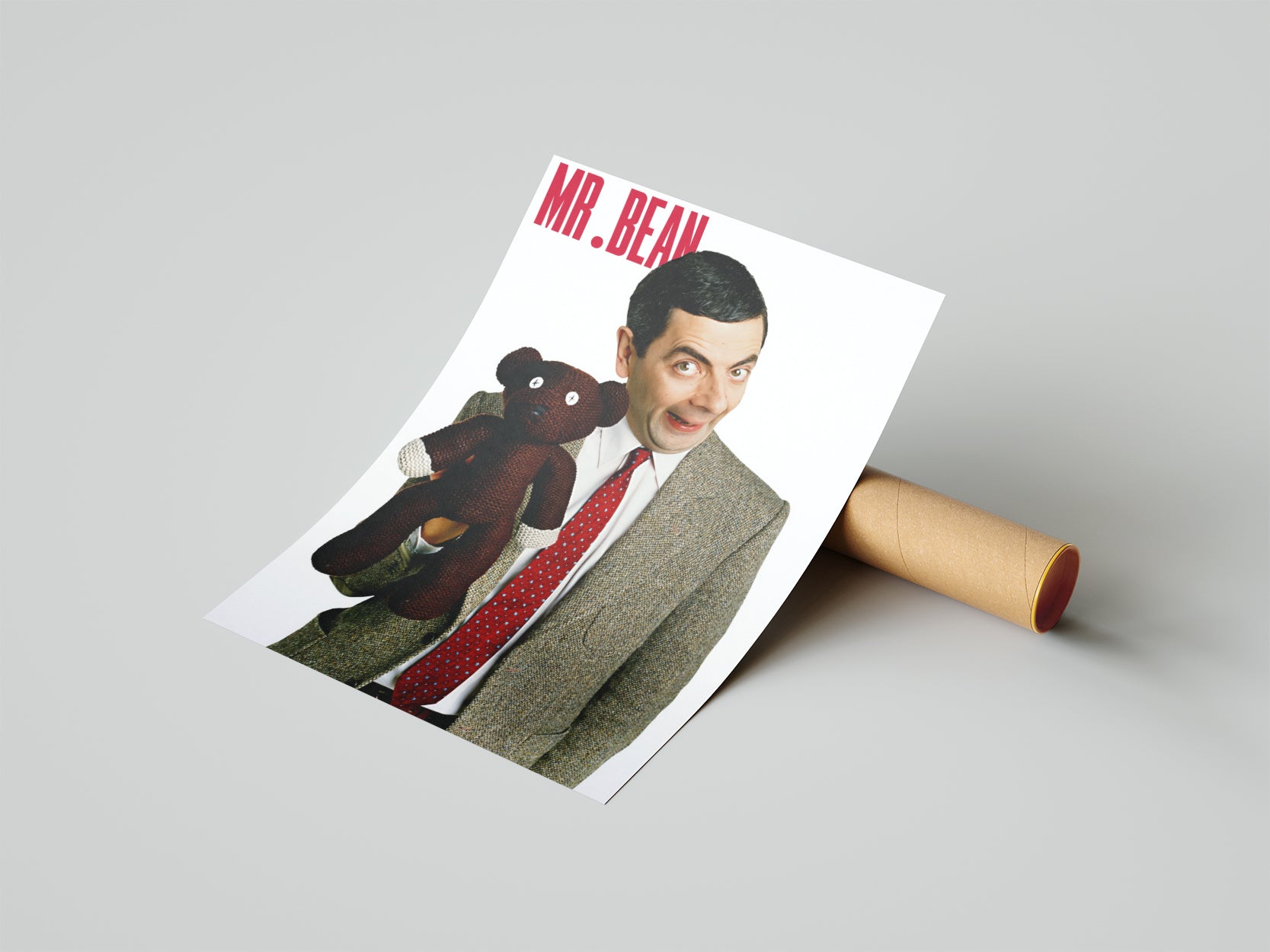 Mr. Bean ON WHITE - תמונות לבית, לסלון ולמשרד