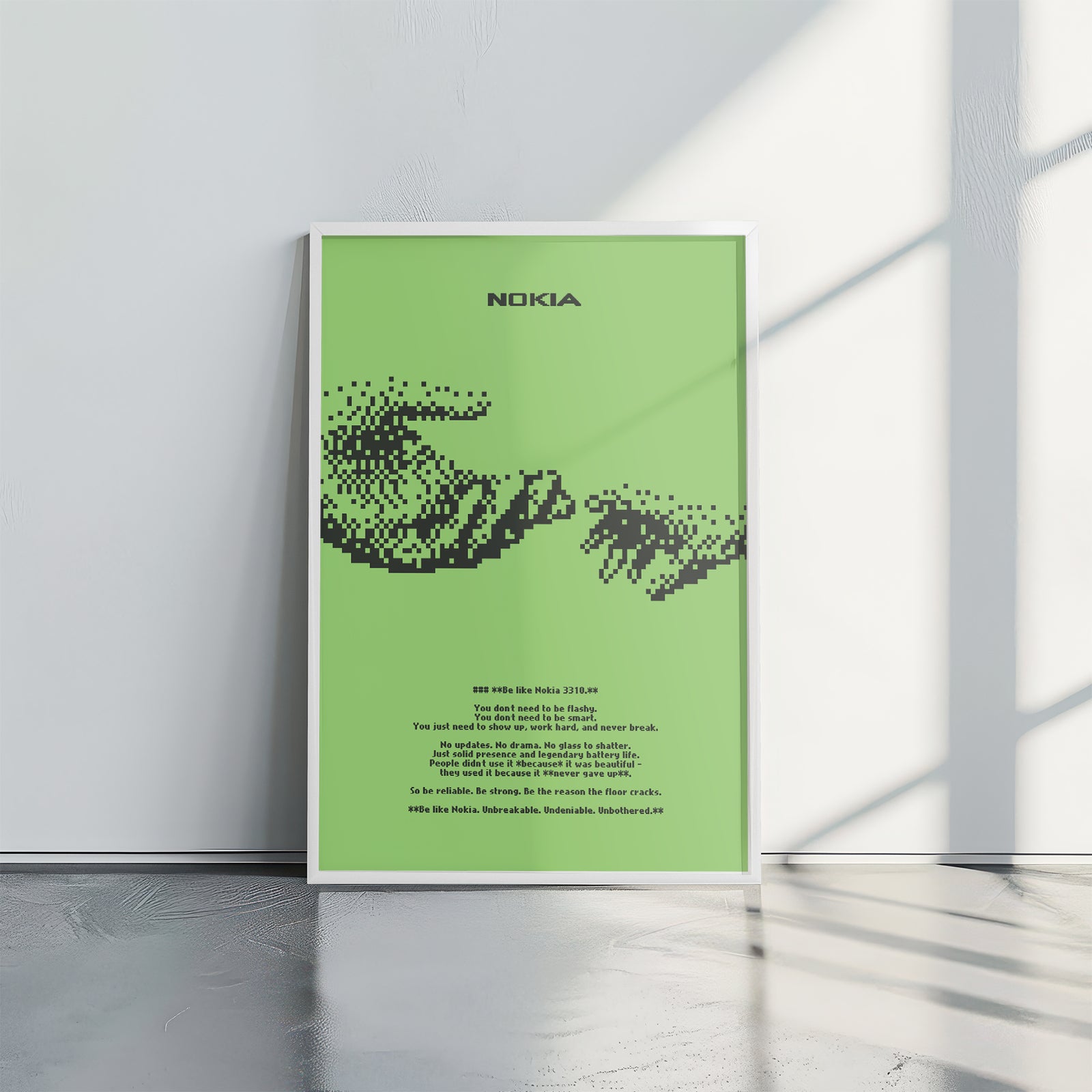 NOKIA 3310 - תמונות לבית, לסלון ולמשרד