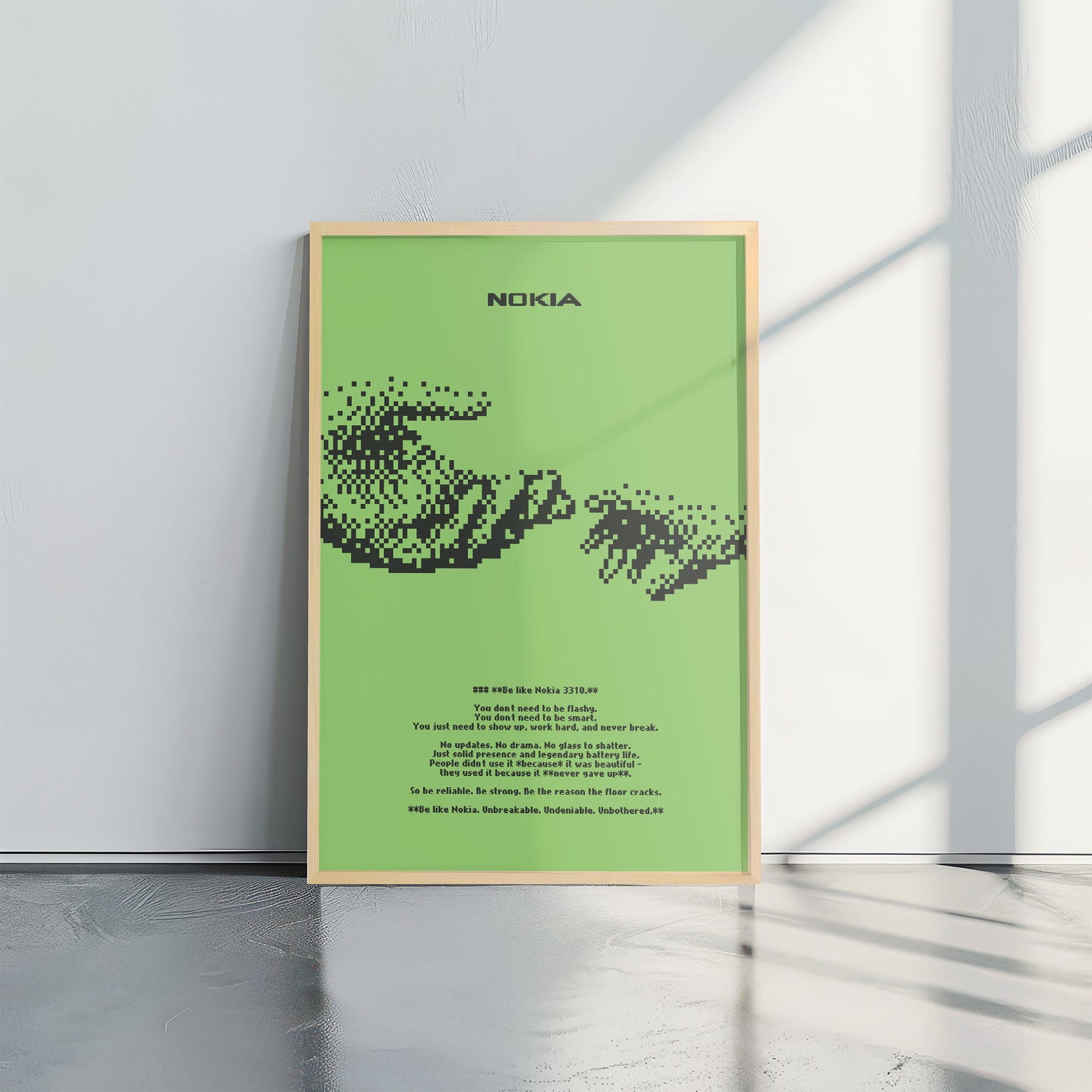 NOKIA 3310 - תמונות לבית, לסלון ולמשרד