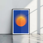 Orange on Blue - תמונות לבית, לסלון ולמשרד
