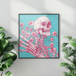 PINK SKULL - תמונות לבית, לסלון ולמשרד