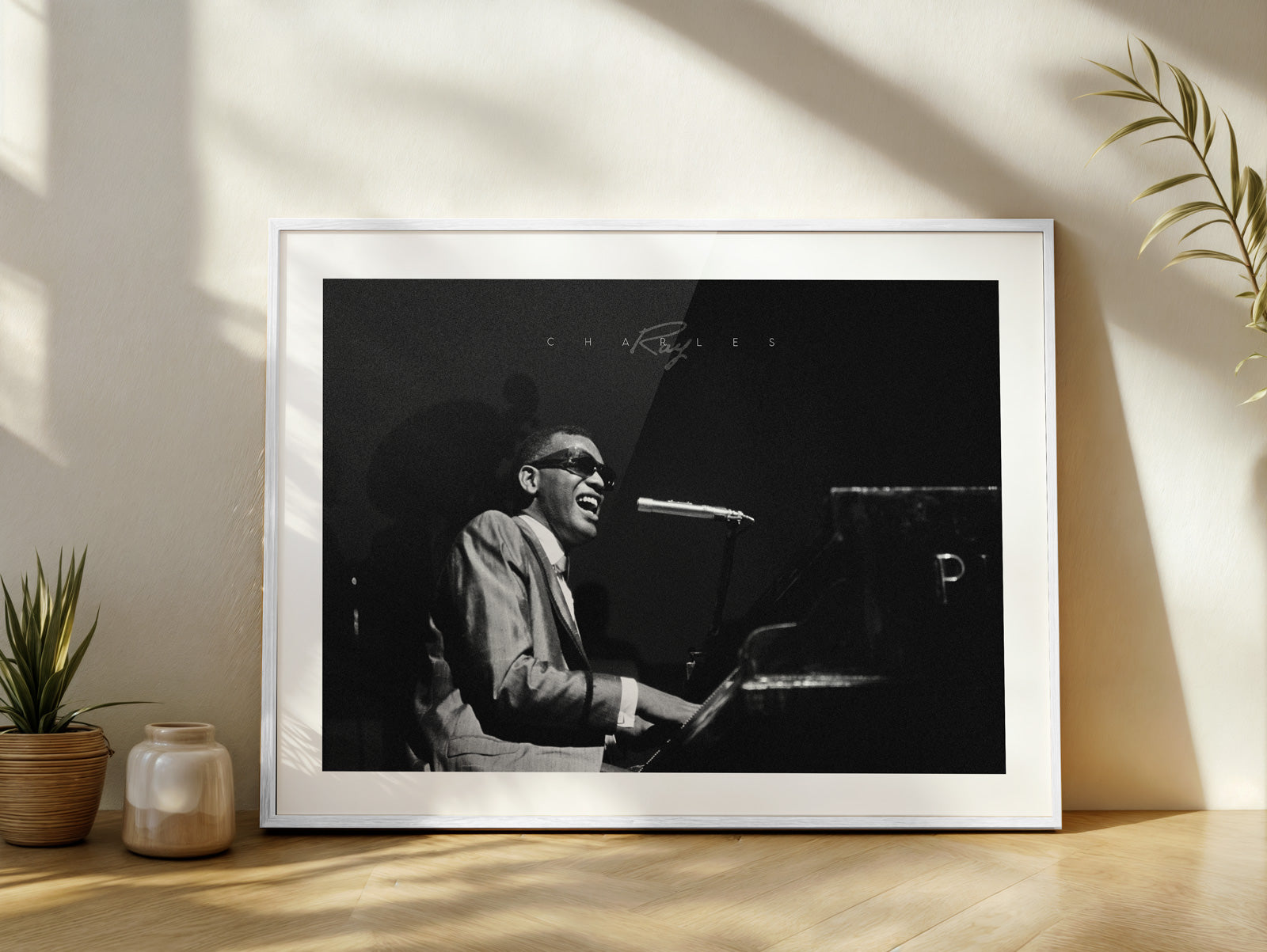 RAY CHARLES - תמונות לבית, לסלון ולמשרד