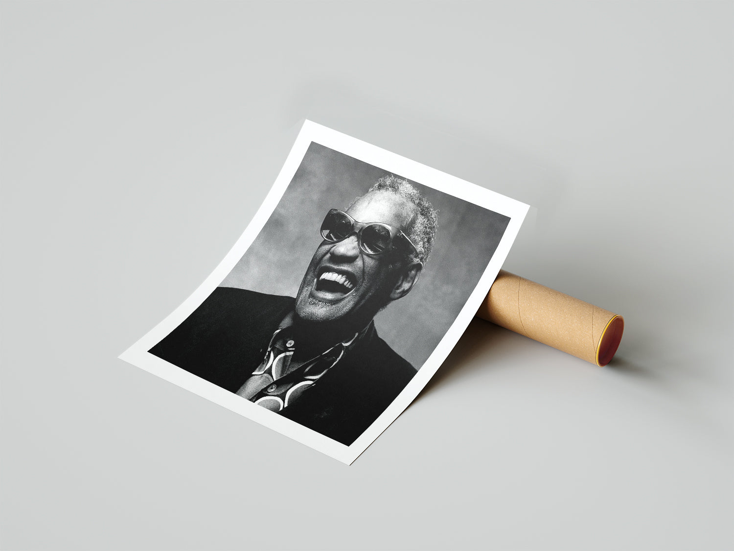 Ray Charles Portrait - תמונות לבית, לסלון ולמשרד